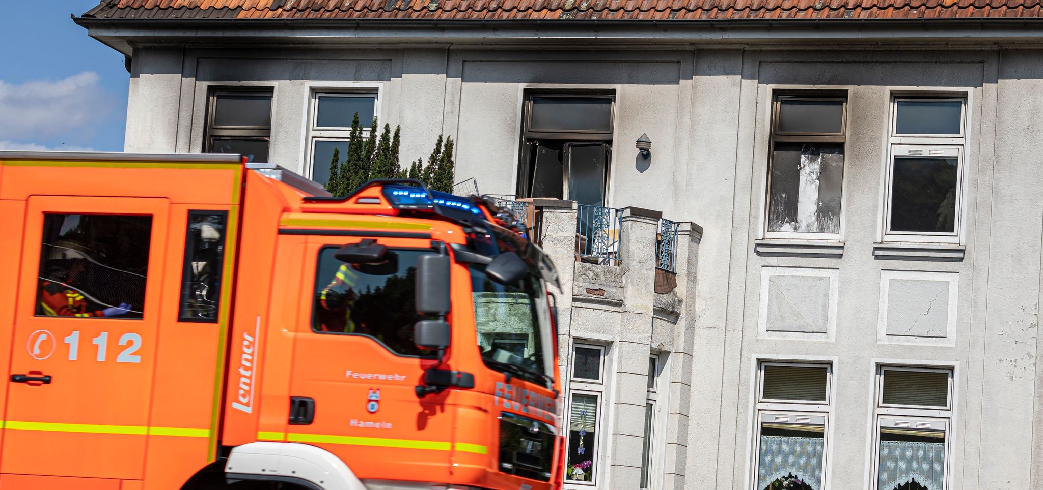Kind stirbt bei Wohnungsbrand