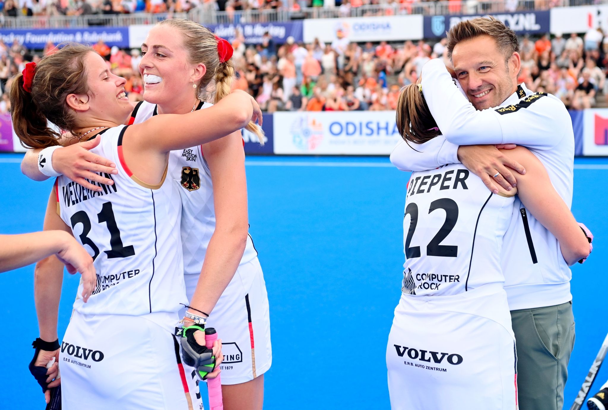 Abwehrstarke Hockey-Frauen überzeugen in den Niederlanden