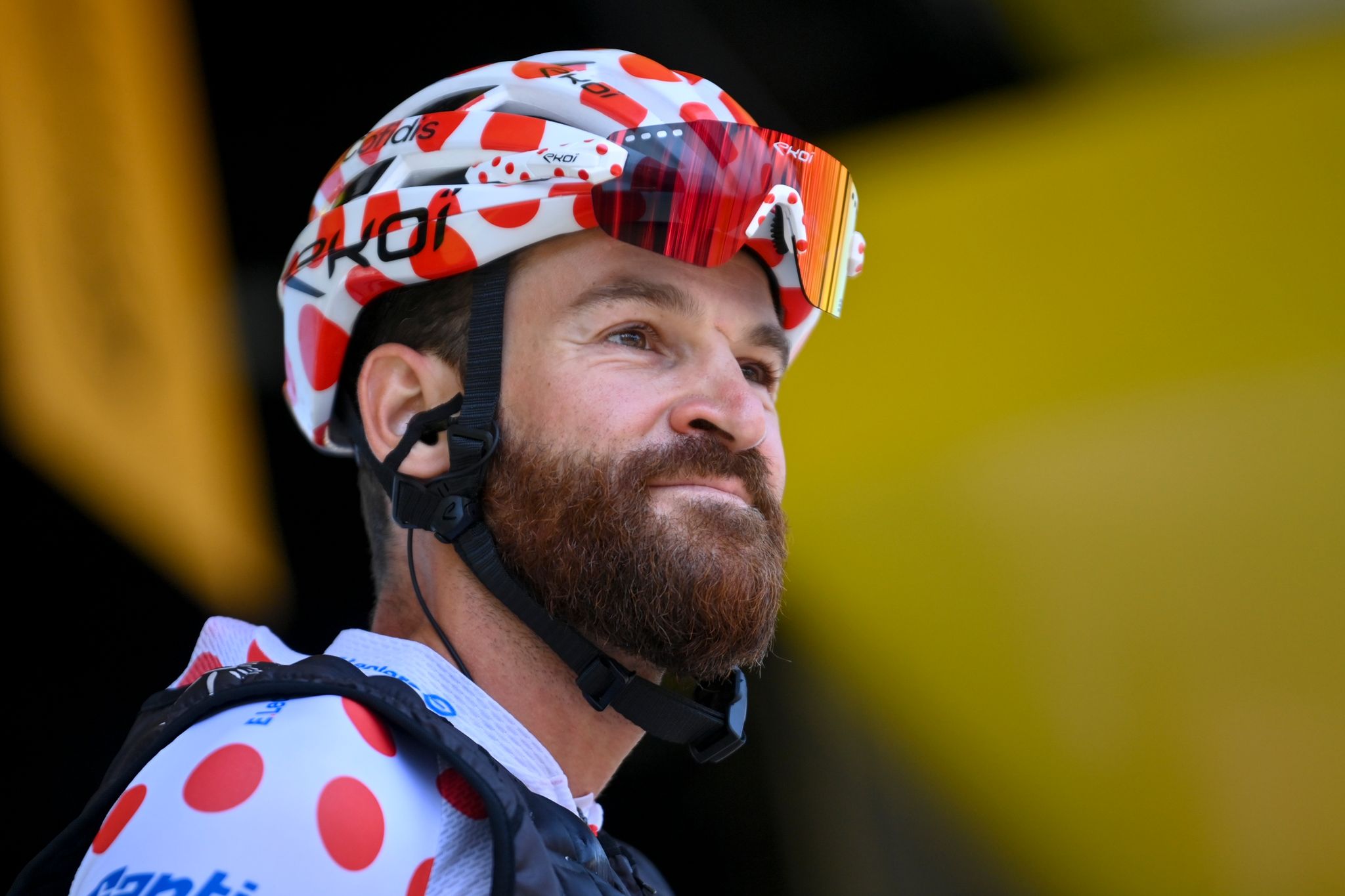 Platzhalter für Vingegaard: Geschke ungern im Bergtrikot