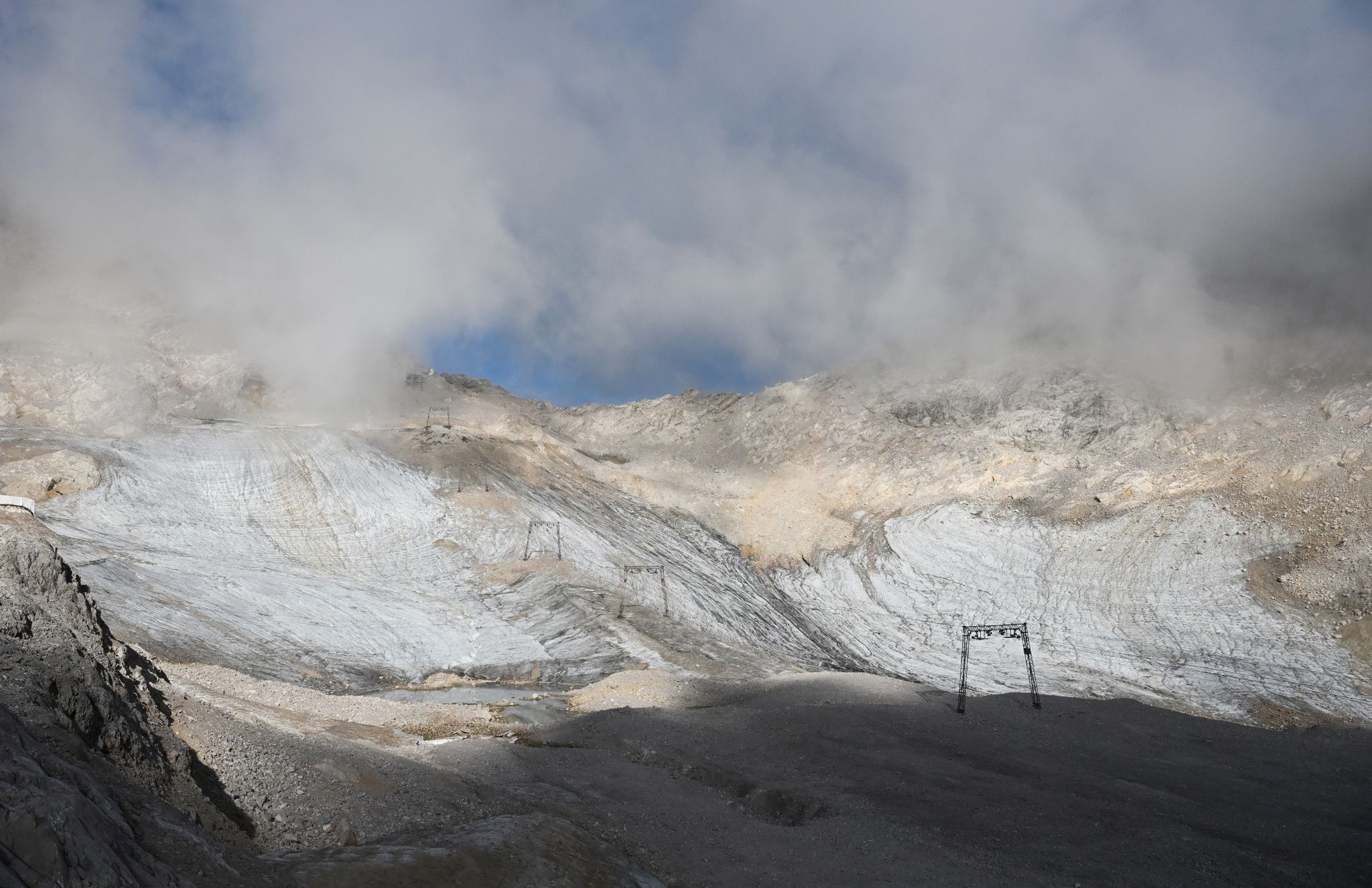 Extremschmelze beschleunigt Sterben der deutschen Gletscher