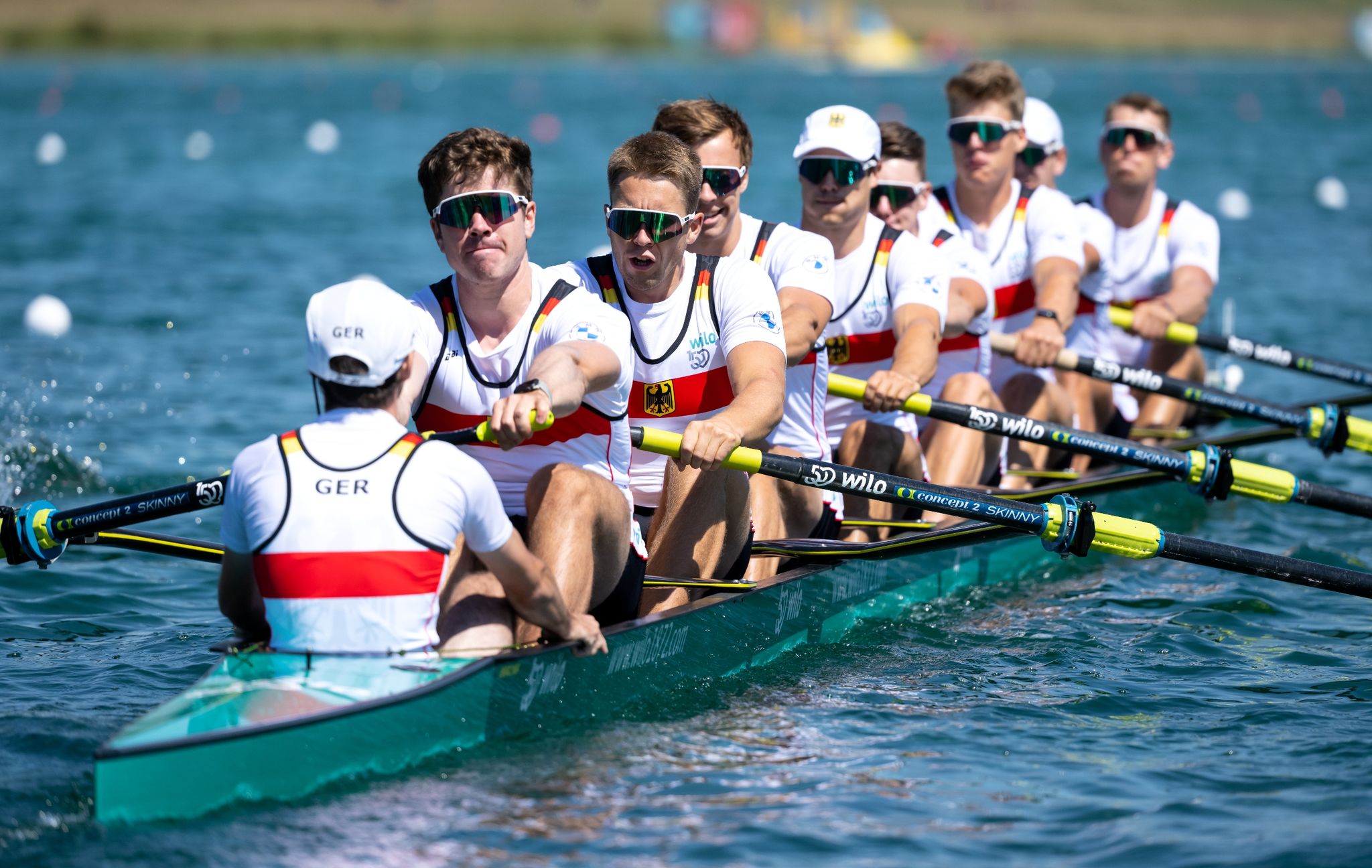 Deutscher Achter wird nur Vierter – Zeidler in Goldform