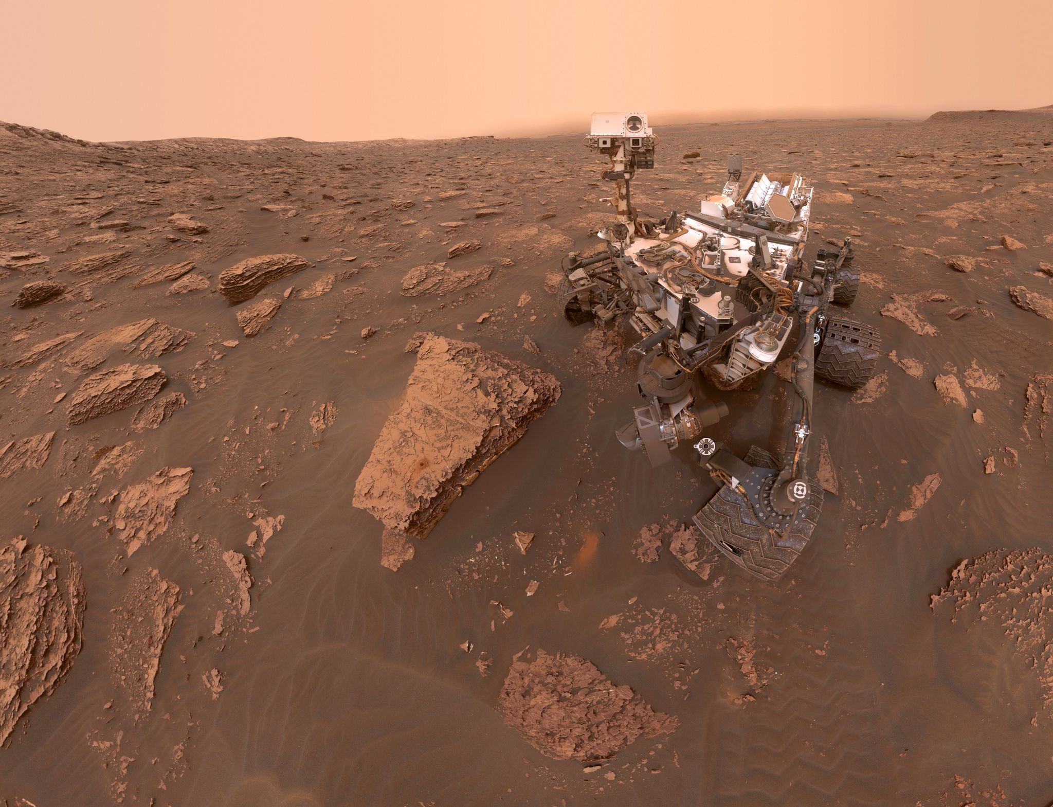 «Curiosity» seit zehn Jahren auf dem Mars