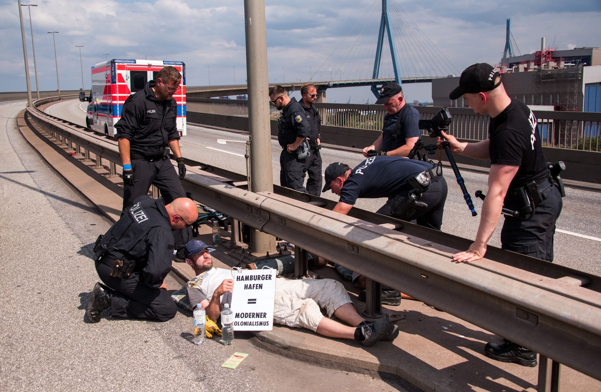 Polizei: 58 Klimaschützer bei Aktionen in Gewahrsam genommen