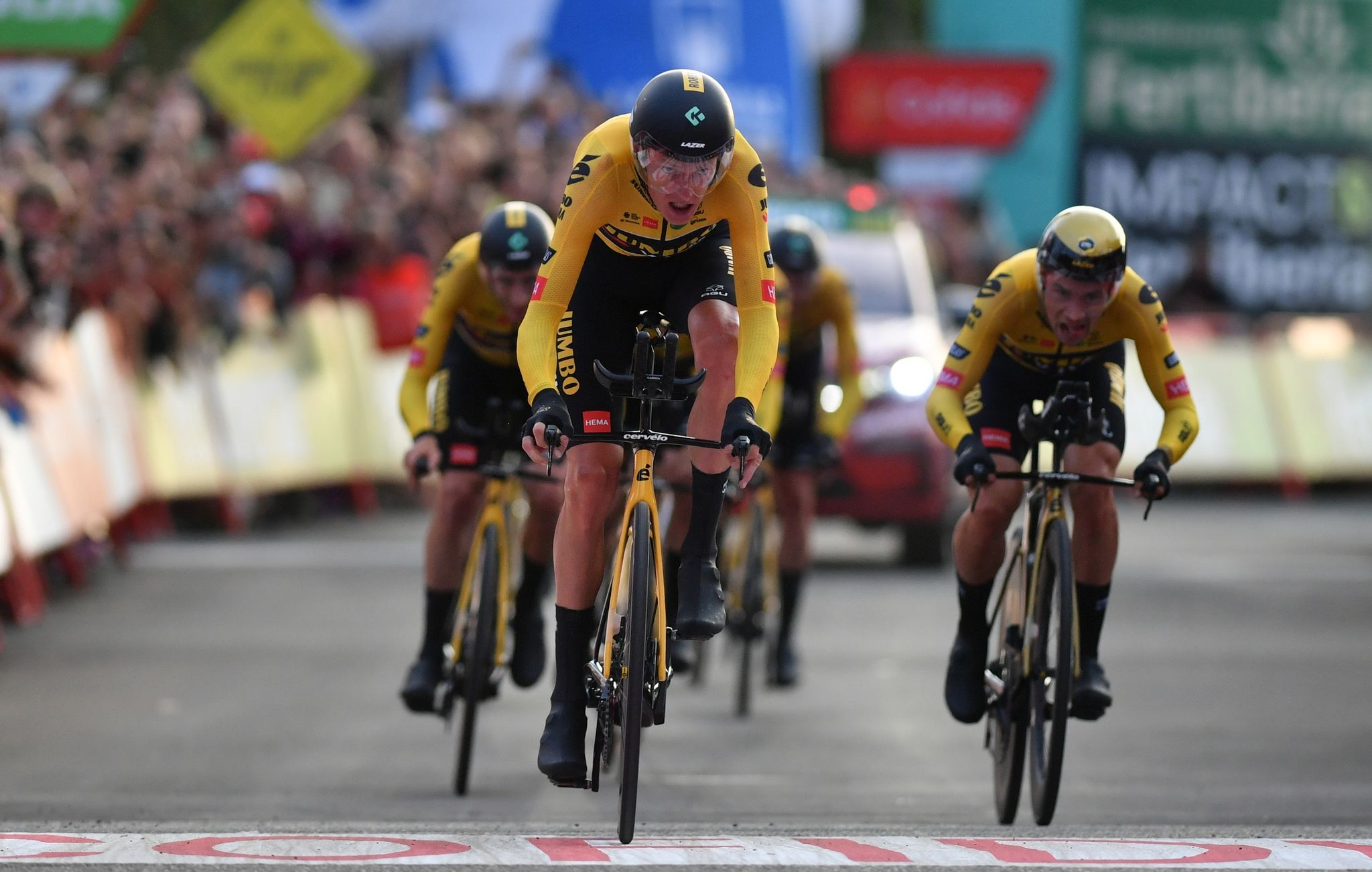 Roglic-Team Jumbo-Visma dominiert Vuelta-Auftakt in Utrecht