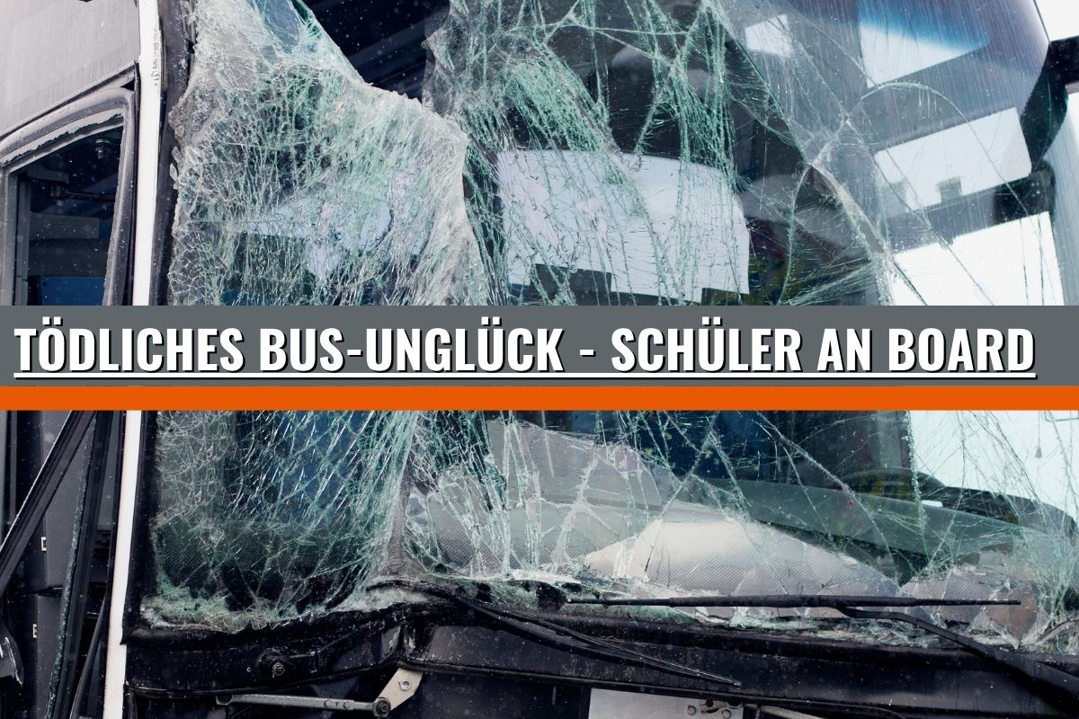 Schwerer Bus-Unfall: Viele Tote und Verletzte – Schüler unter den Passagieren
