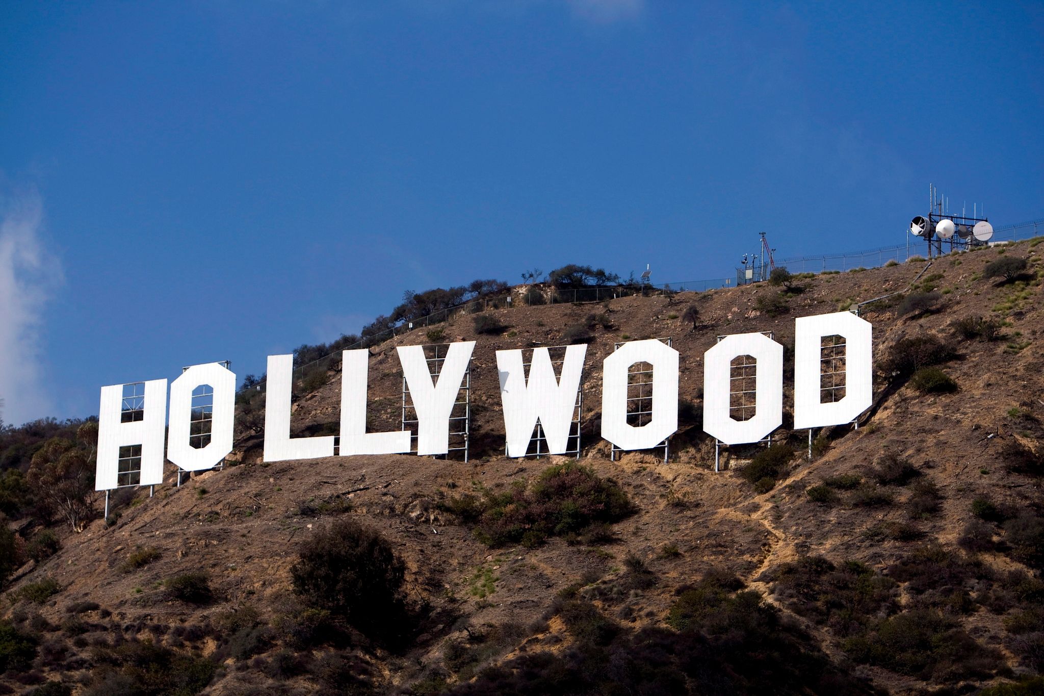 «Hollywood»-Schriftzug wird aufgemöbelt
