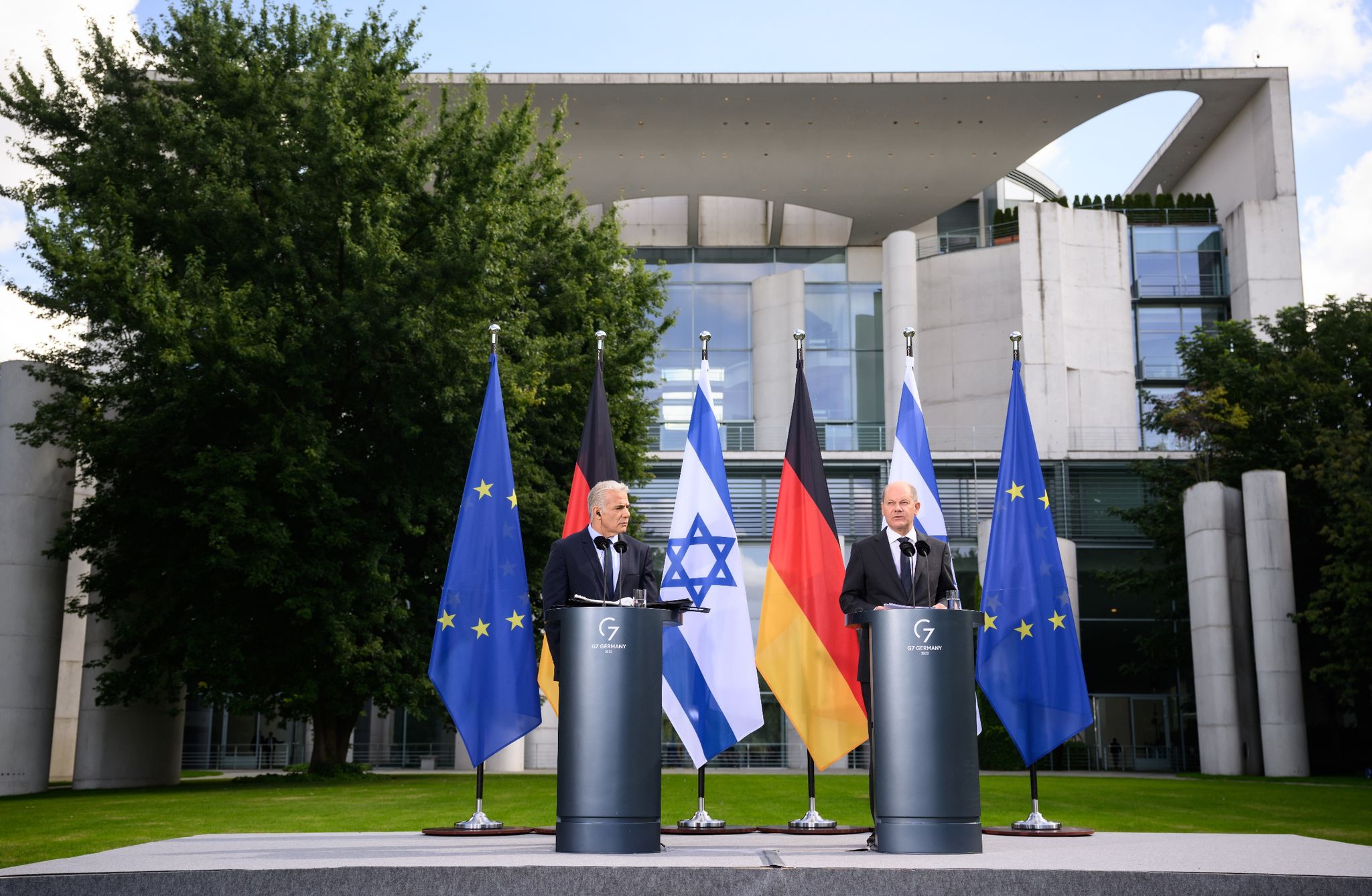 Lapid-Besuch: Israel und Deutschland rücken enger zusammen