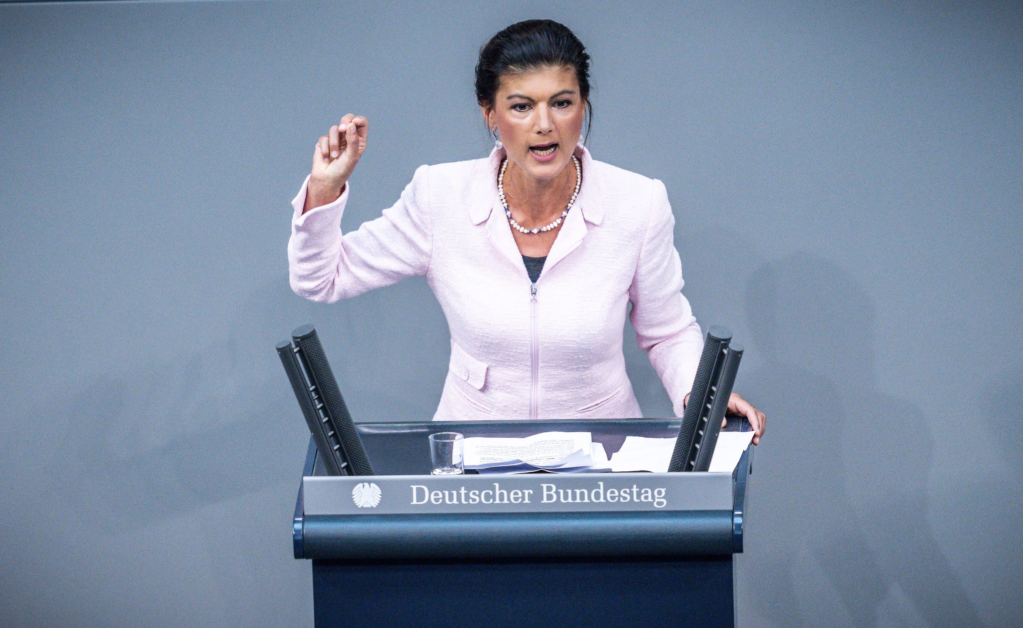 Wagenknecht sorgt mit «Wirtschaftskrieg»-Vorwurf für Wirbel
