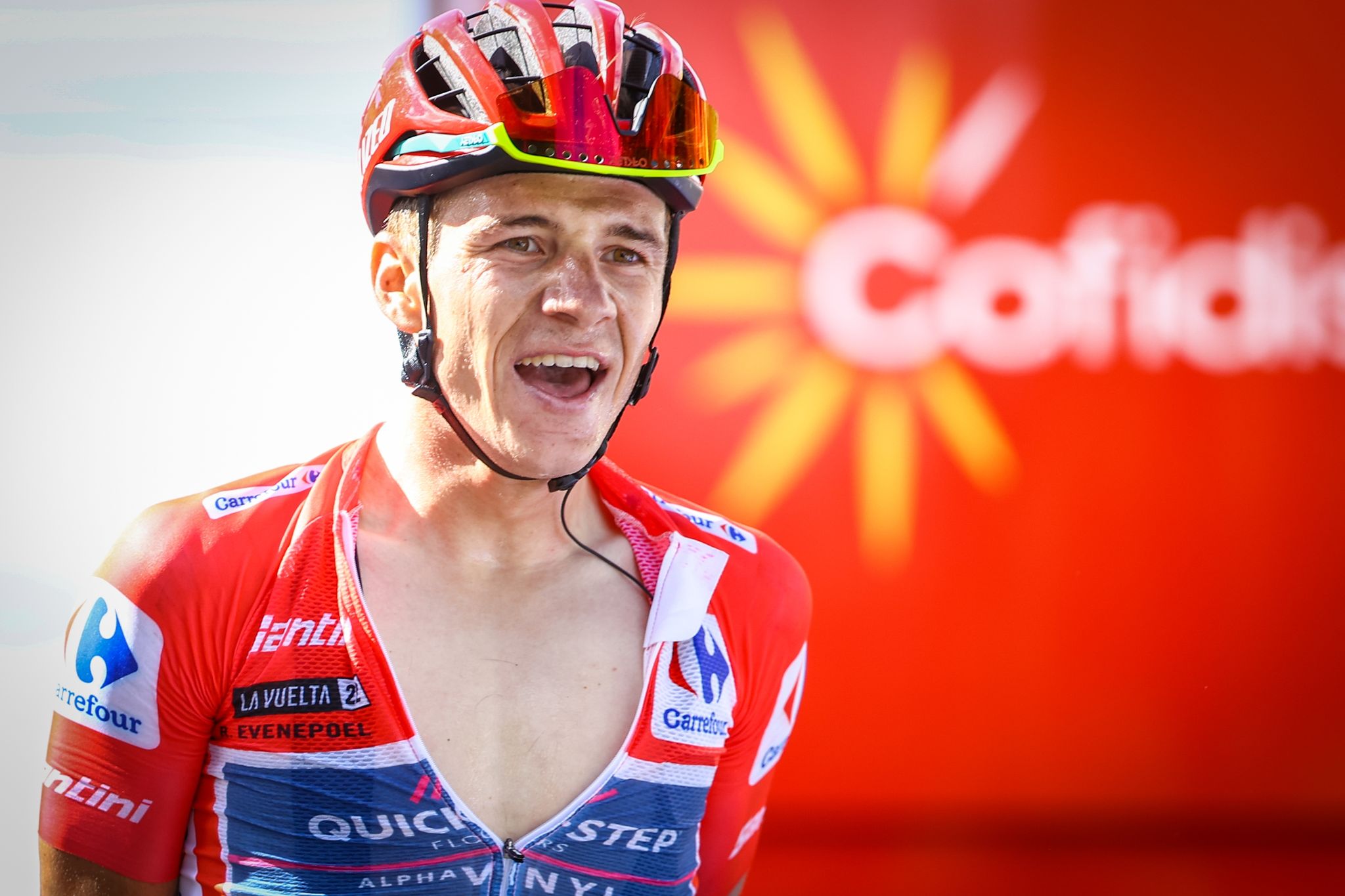 Rotes Trikot verteidigt: Jungstar Evenepoel vor Vuelta-Sieg