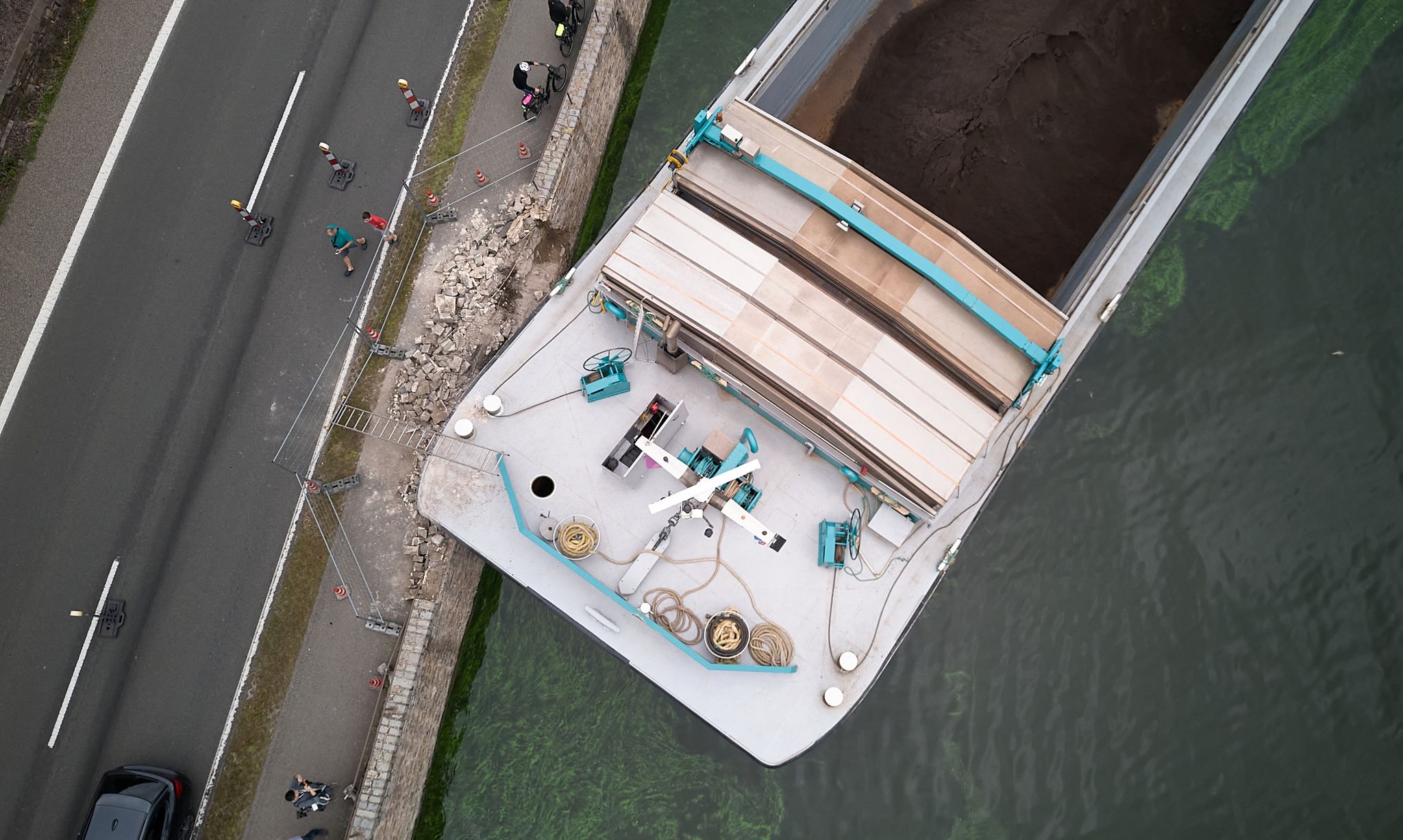 Nach Schiffskollision – Mosel für Schifffahrt gesperrt