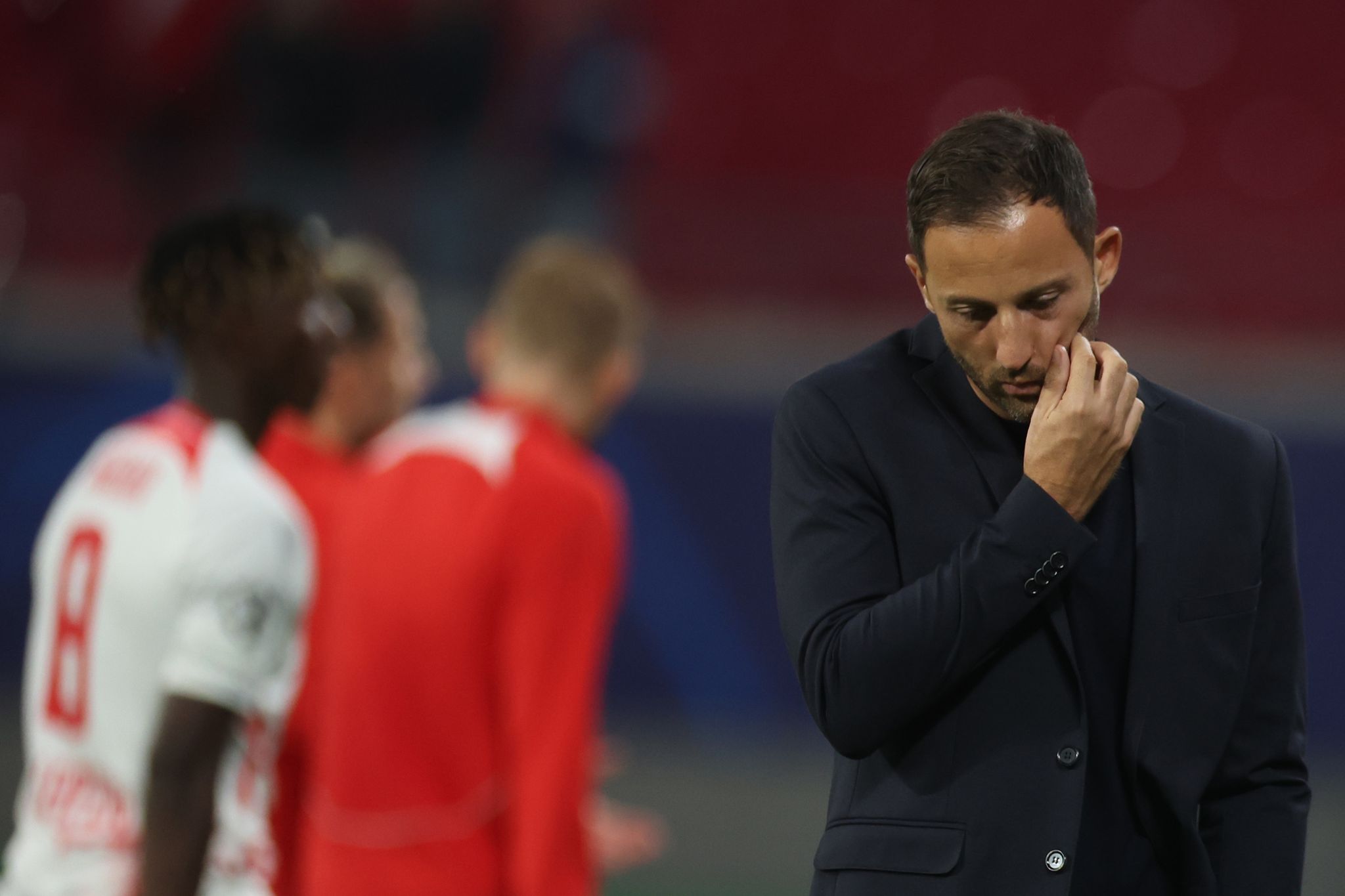 Leipzig-Trainer Tedesco droht das Aus