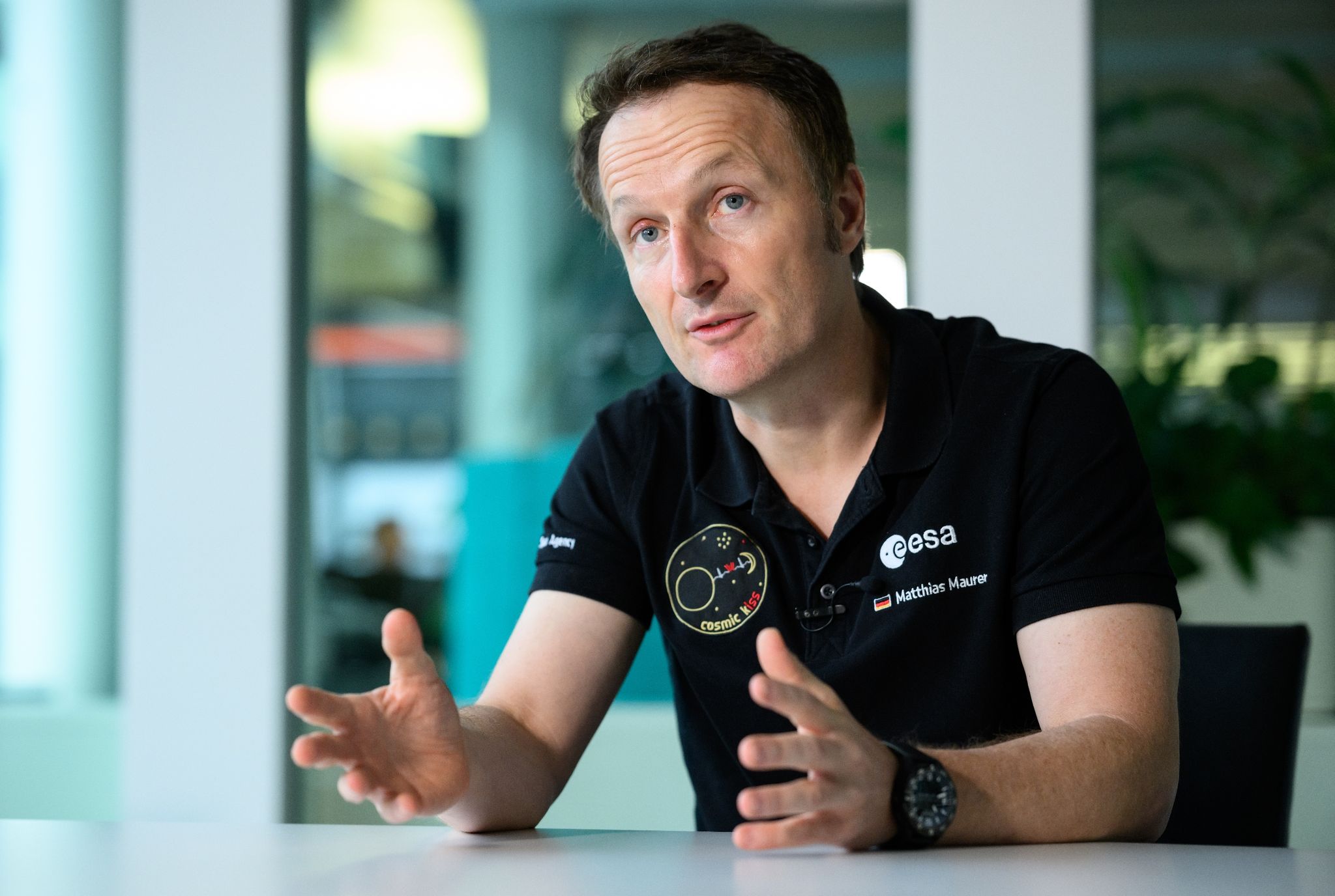 Erster Europäer auf dem Mond!