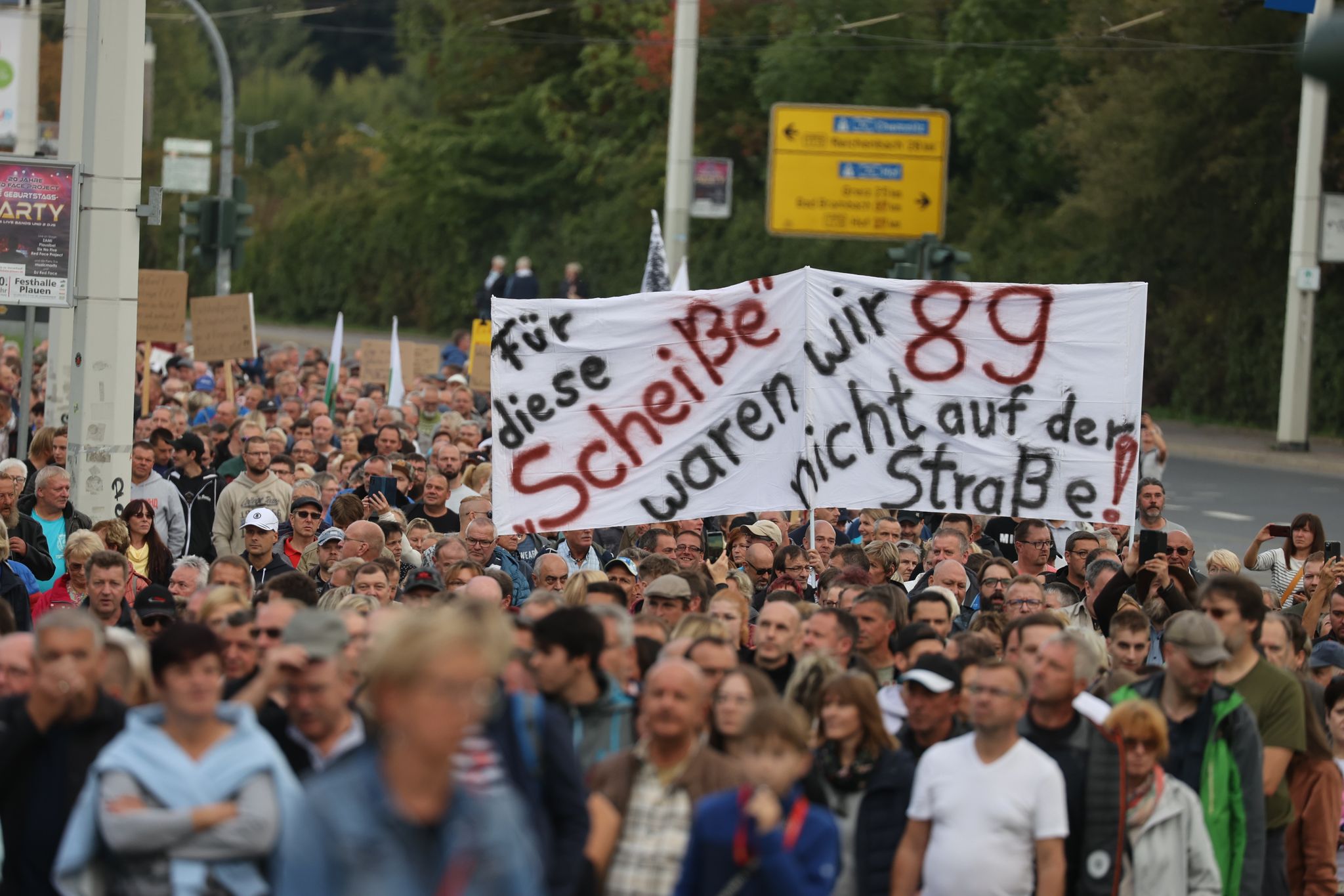 Krise und Verdruss: Warum im Osten viele demonstrieren