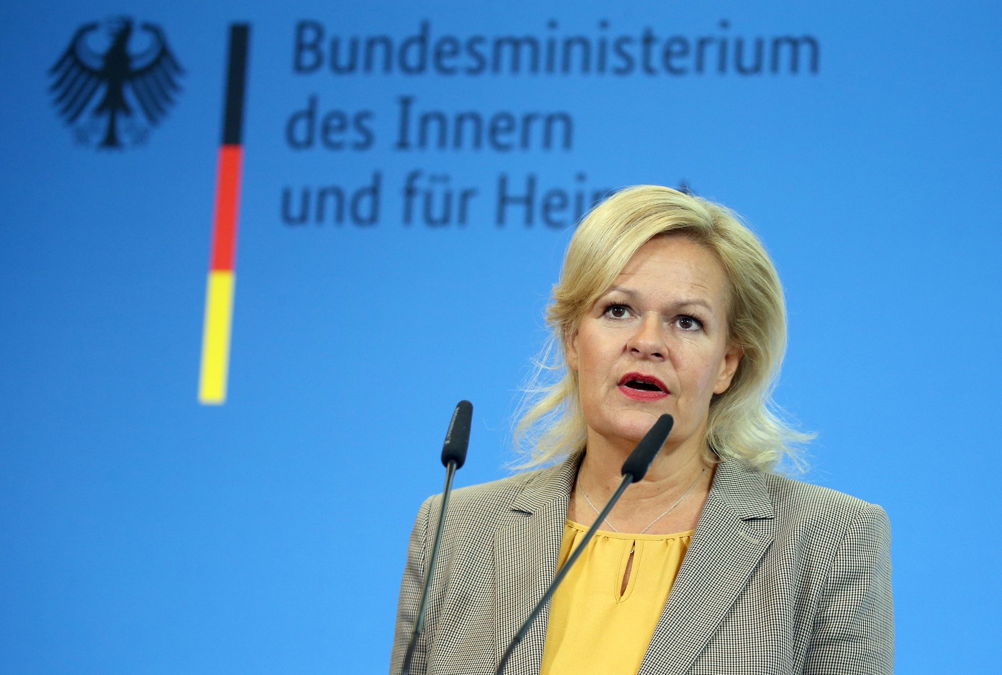 Faeser besorgt über Flüchtlingszahlen in Richtung Europa