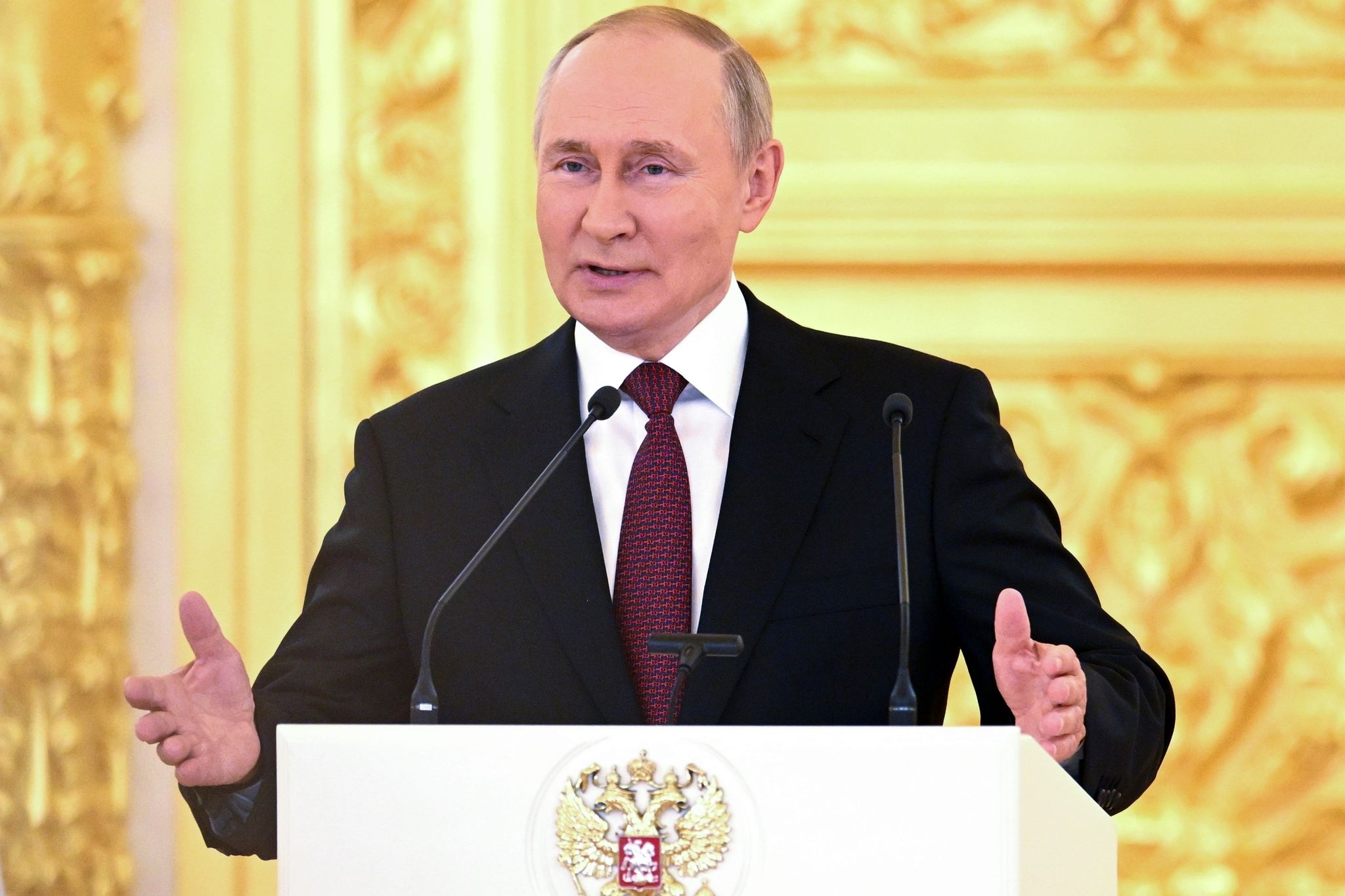 Rede des russischen Präsidenten Wladimir Putin in Auszügen