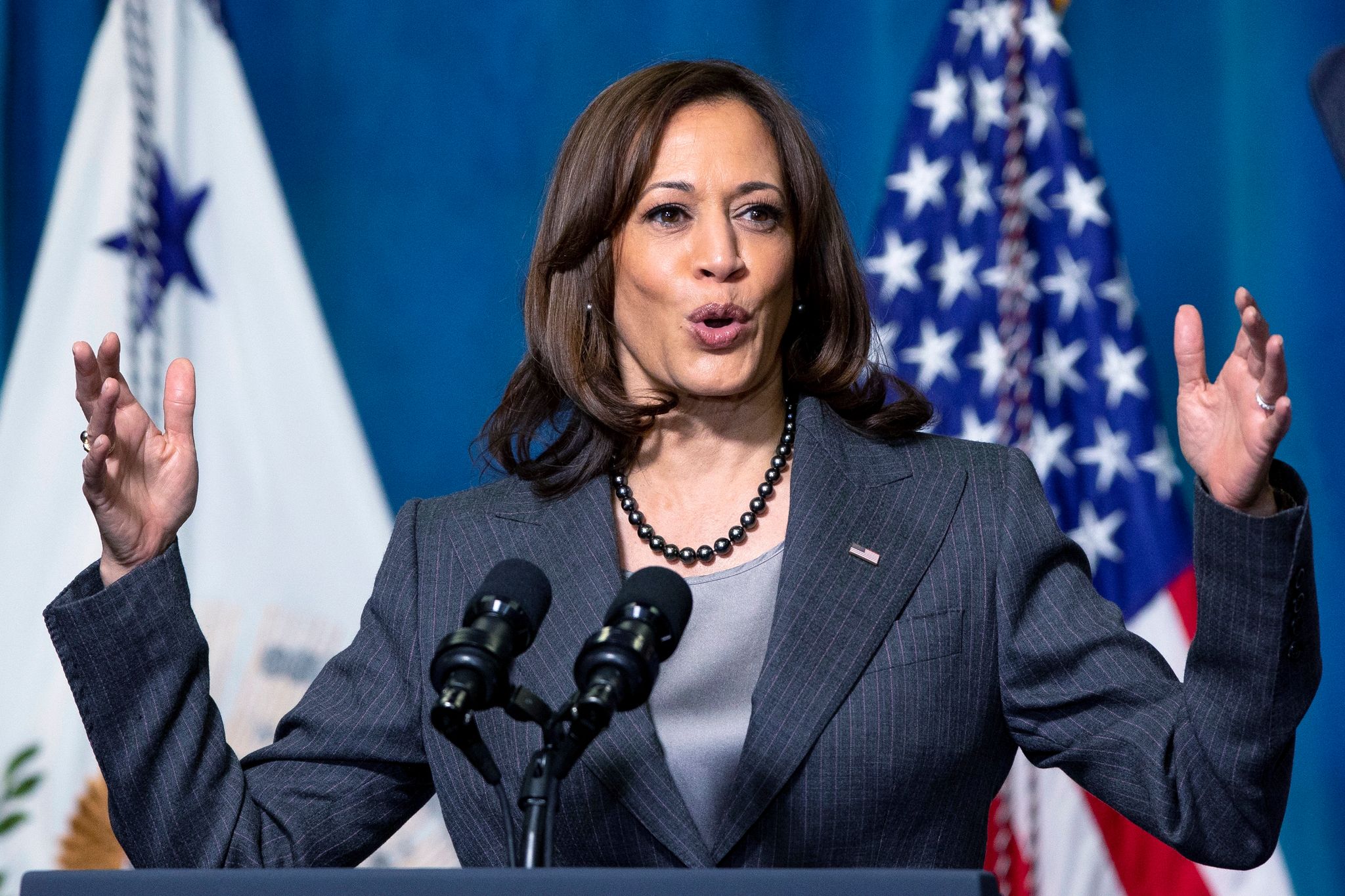 US-Vizepräsidentin Harris nennt Supreme Court «aktivistisch»