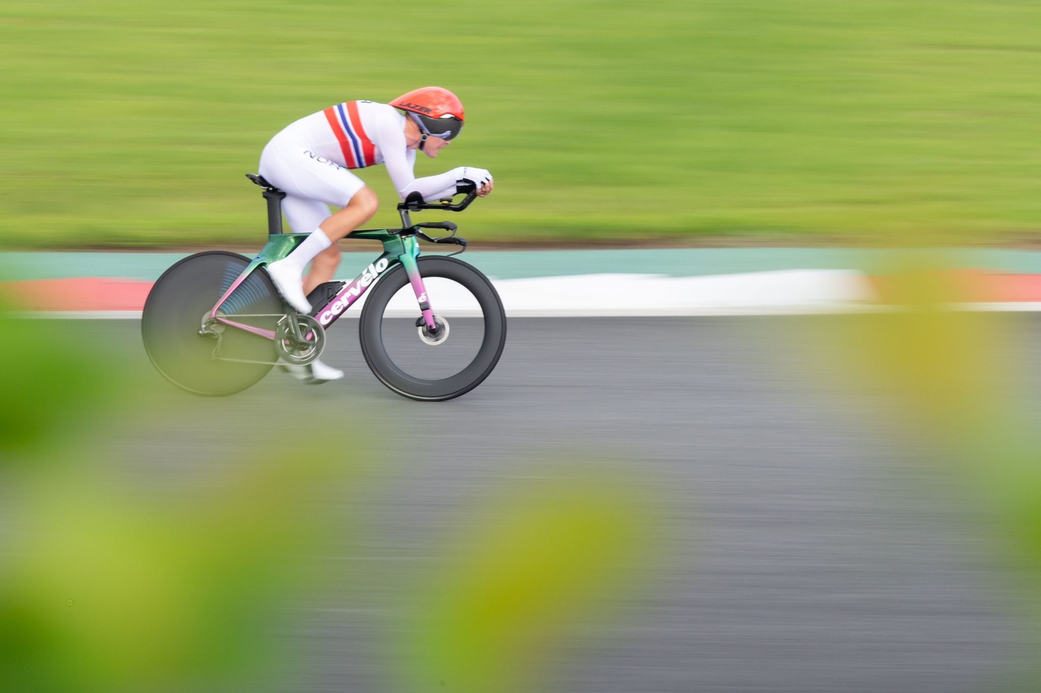 Norweger Foss überraschend Weltmeister im Einzelzeitfahren
