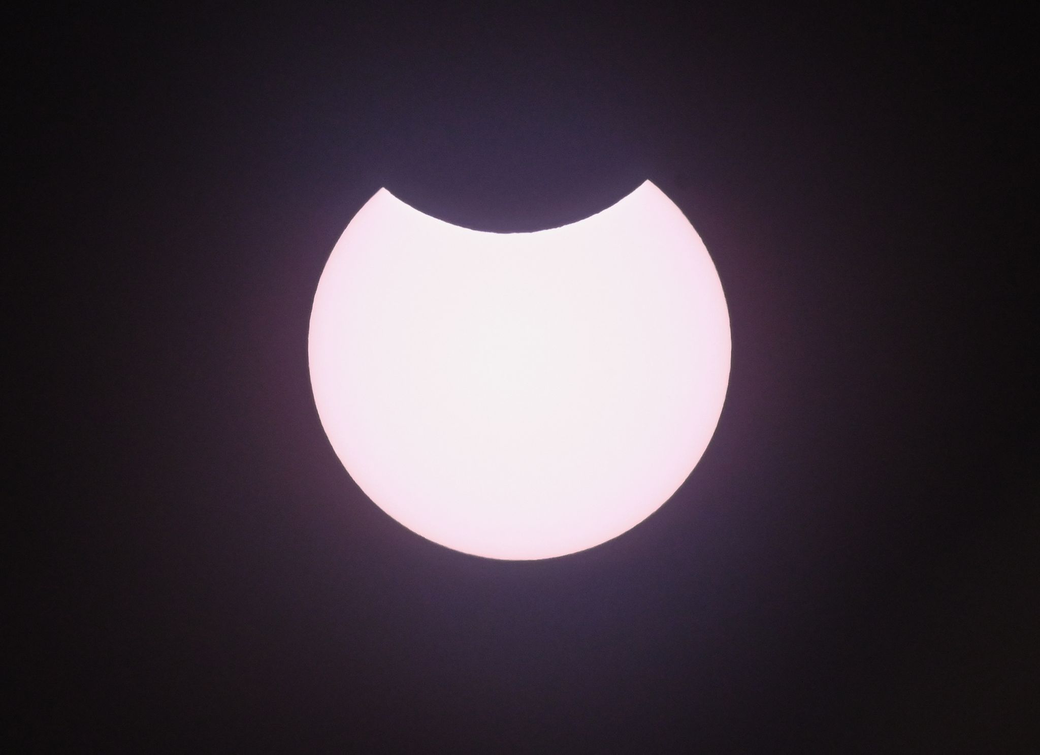 Partielle Sonnenfinsternis: Wenn der Mond die Sonne verdeckt