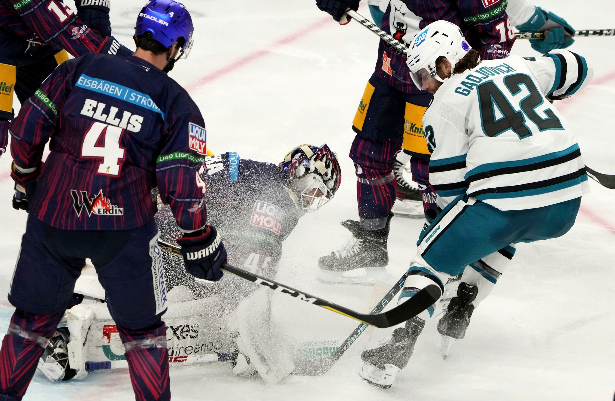 Eisbären verlieren Test gegen NHL-Team San Jose Sharks