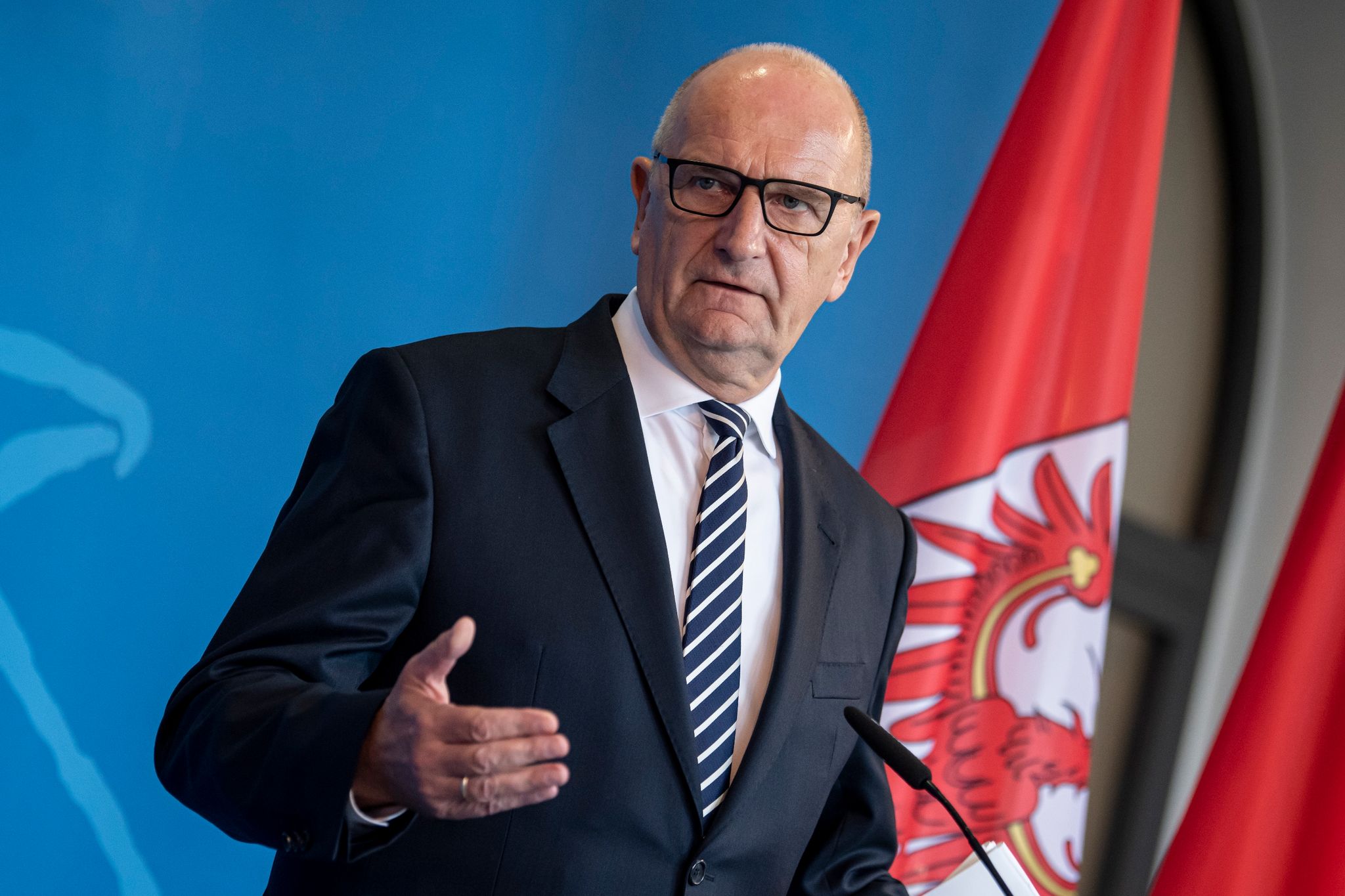 Krieg und Krisen bestimmten Einheitsfeier in Erfurt