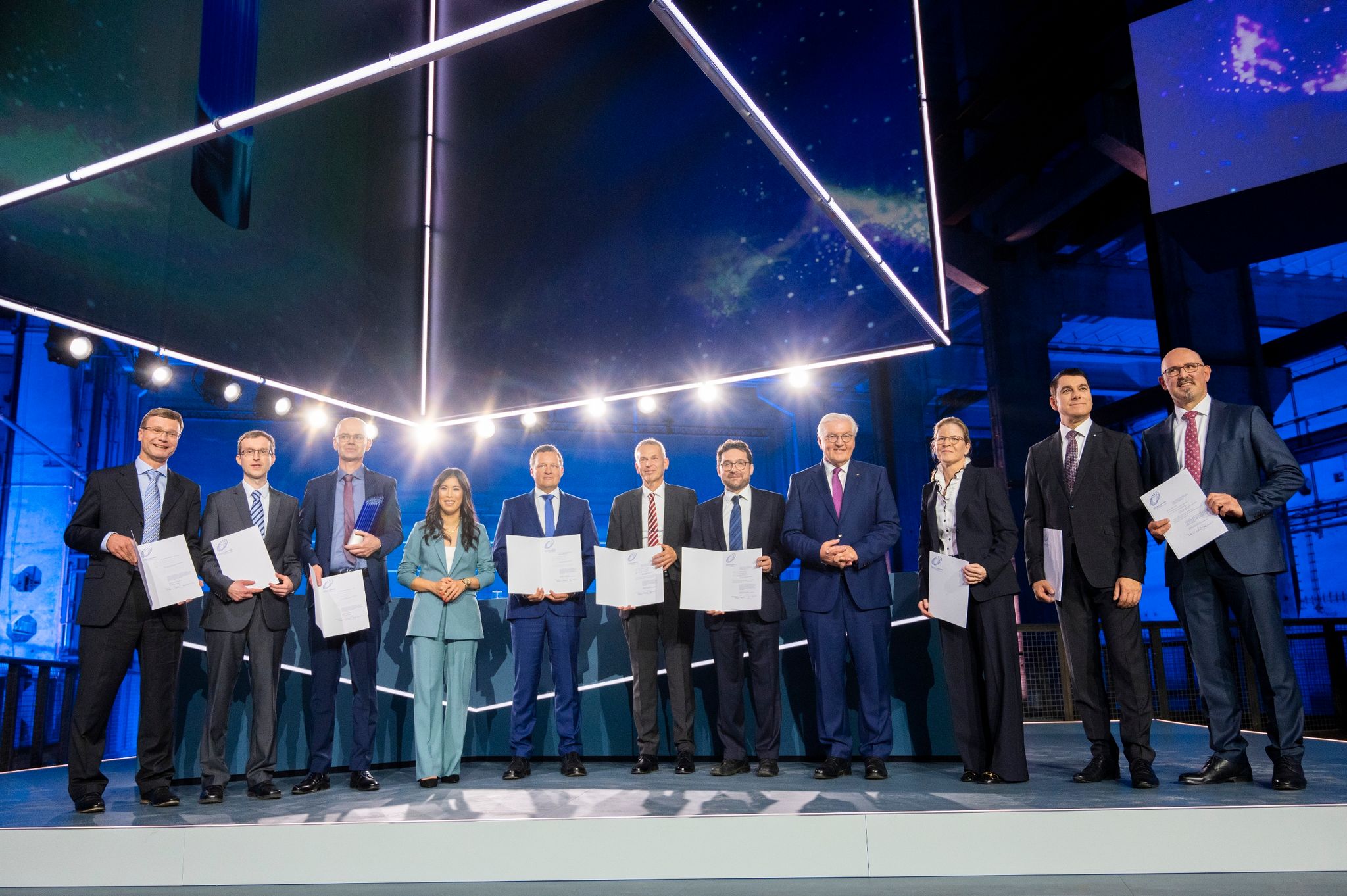 Zukunftspreis des Bundespräsidenten für neuartiges Mikroskop