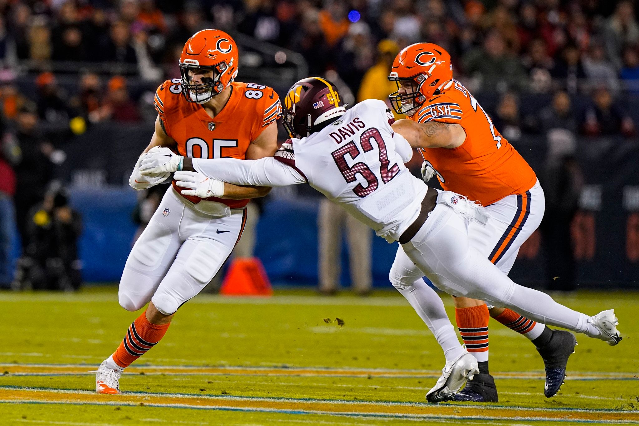 Bears um St. Brown verlieren Heimspiel gegen Commanders