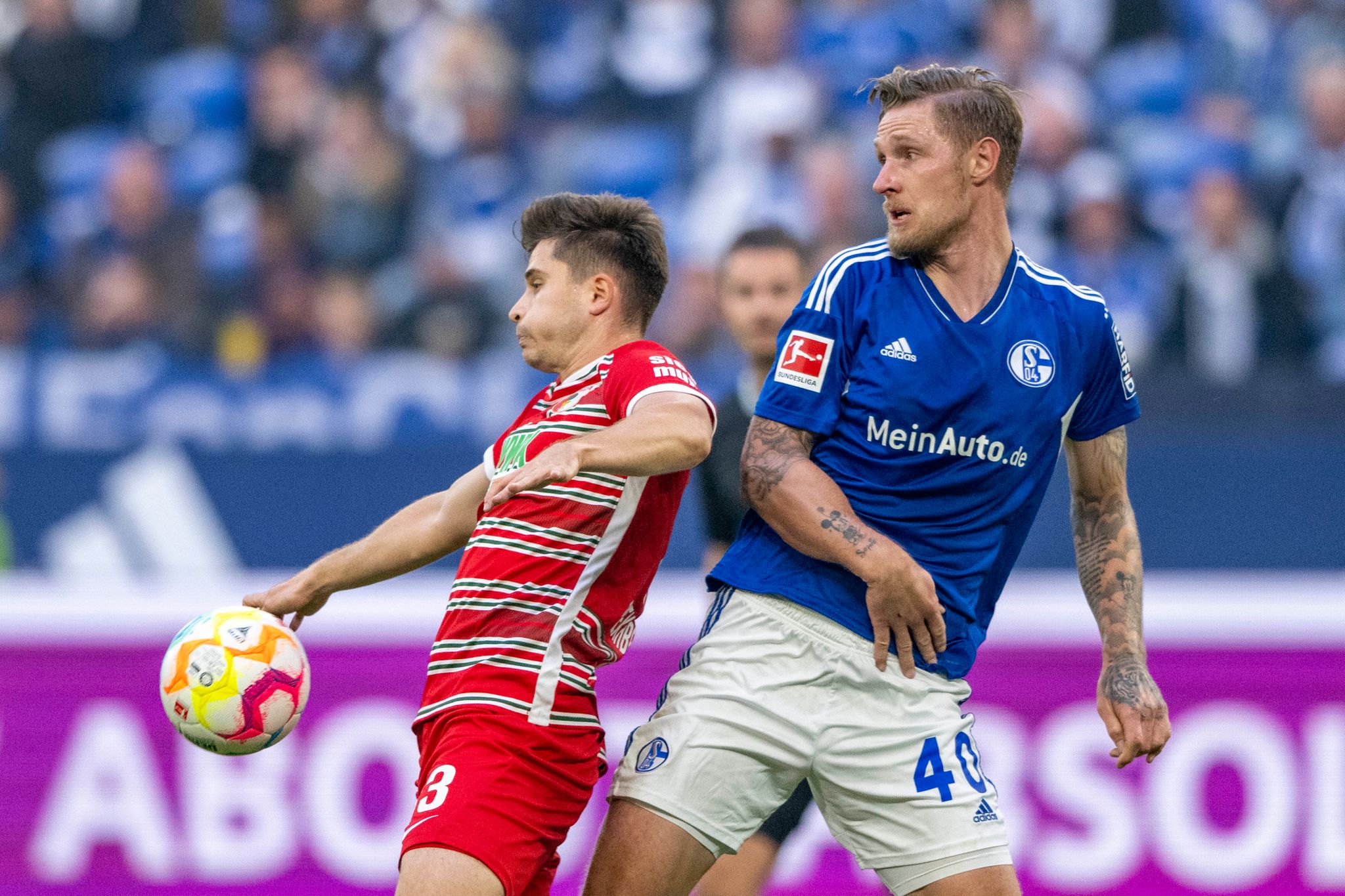 Trotz Überzahl: Schalke zahlt auch gegen Augsburg Lehrgeld