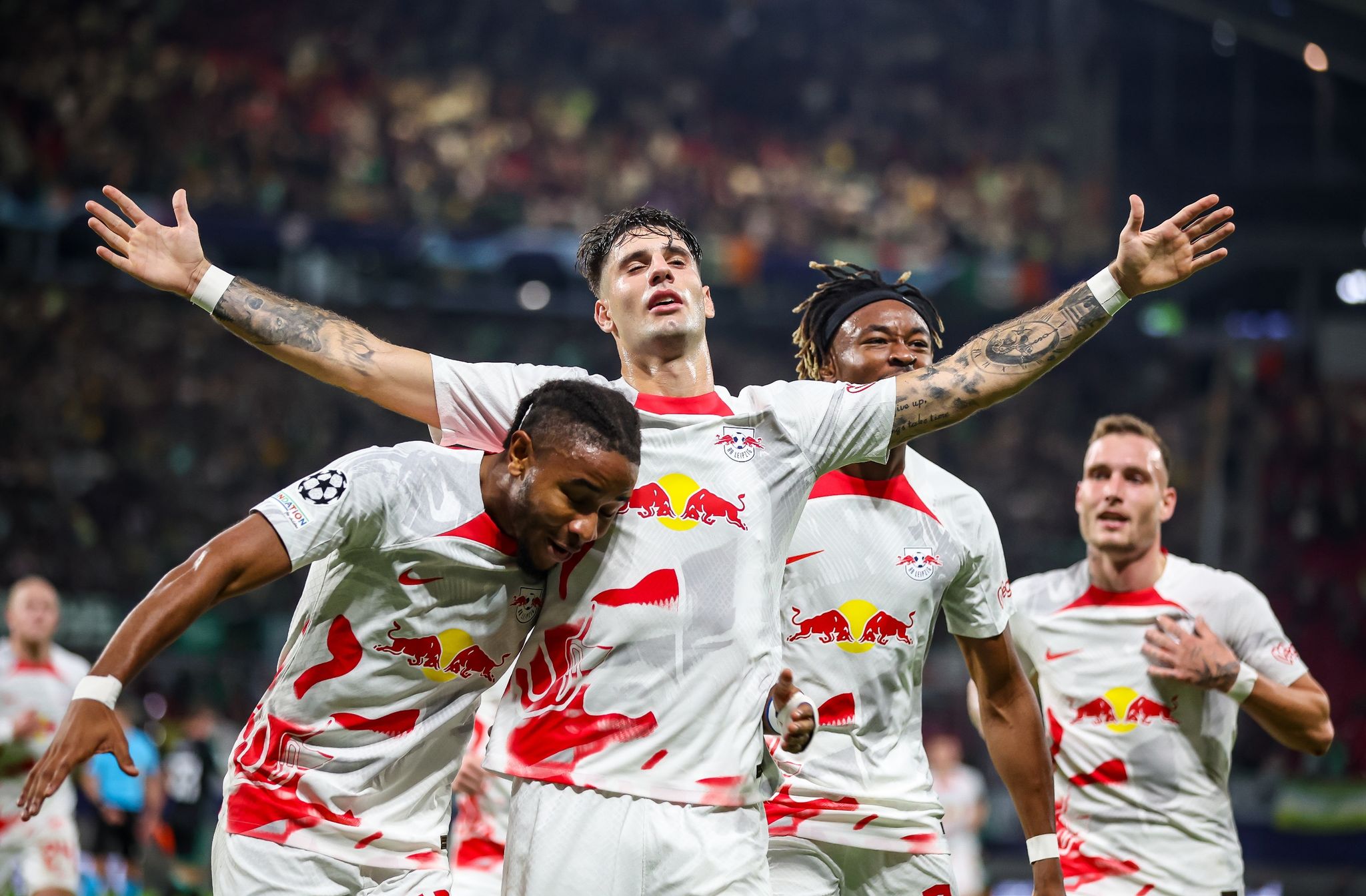 3:1 gegen Celtic: Flick sieht ersten Leipziger Sieg