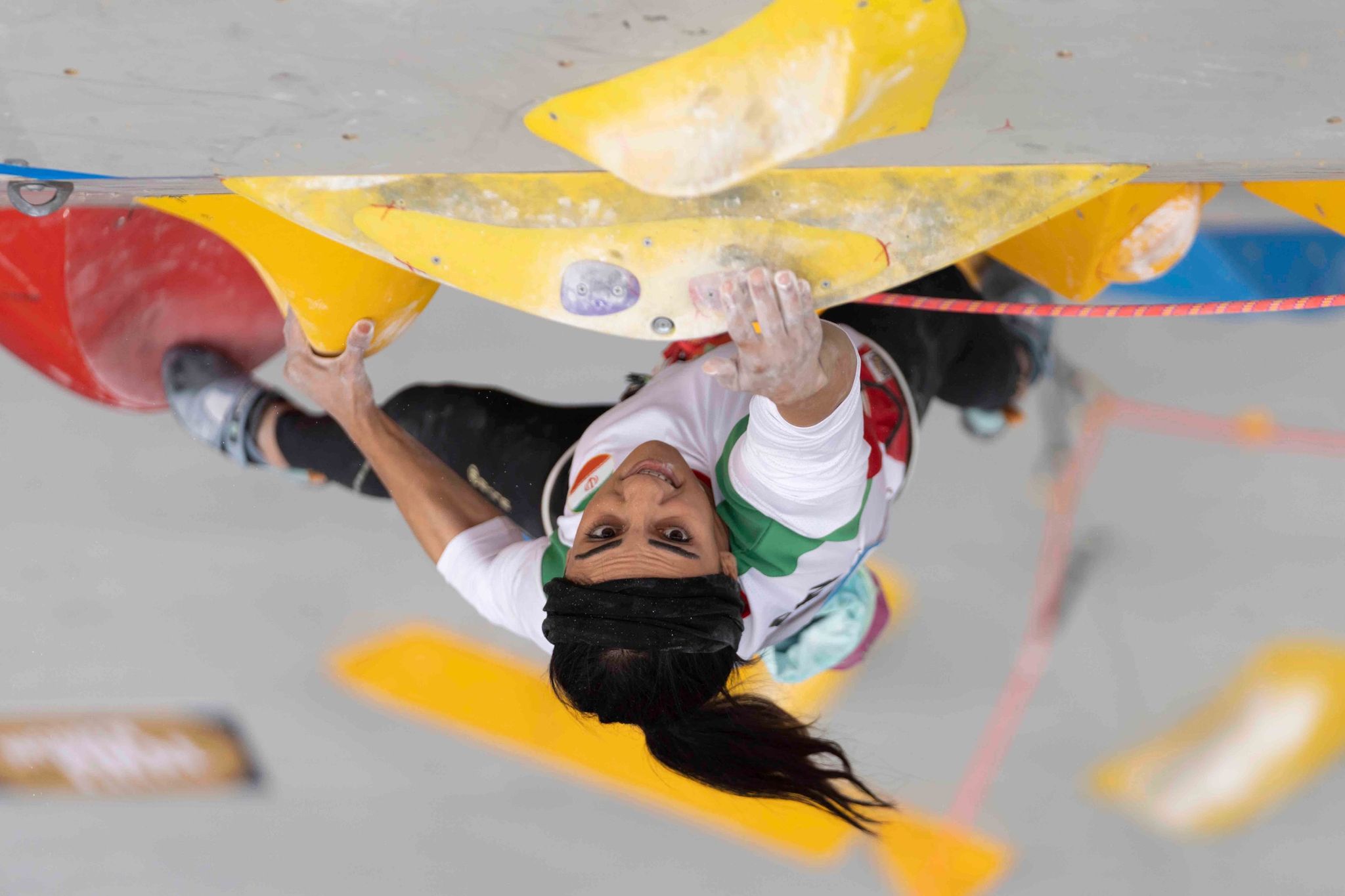 Iranische Kletterin Elnas Rekabi meldet sich auf Instagram