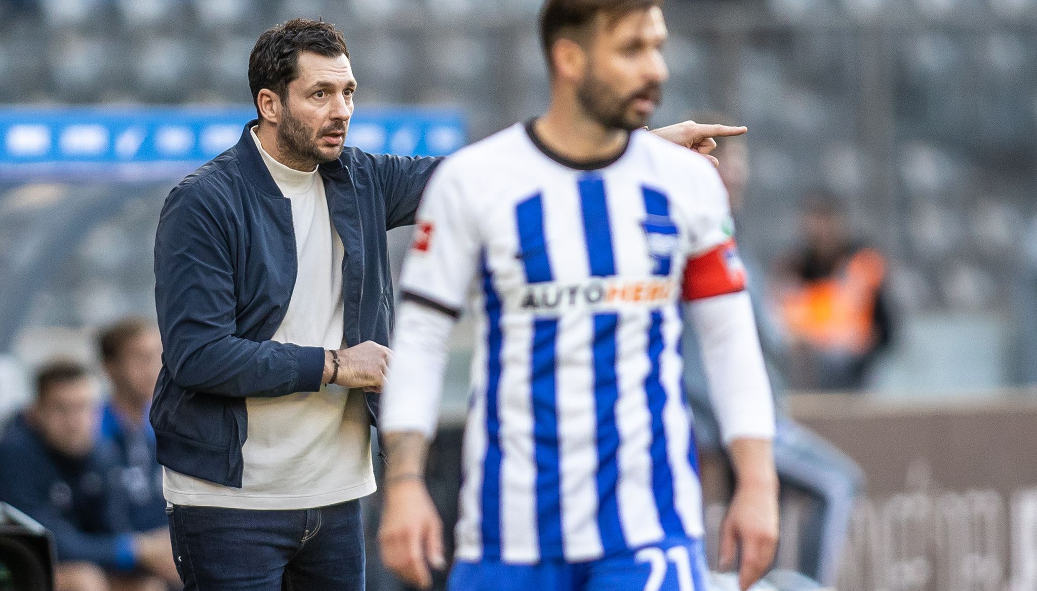 Hertha-Coach Schwarz denkt nicht an Flick