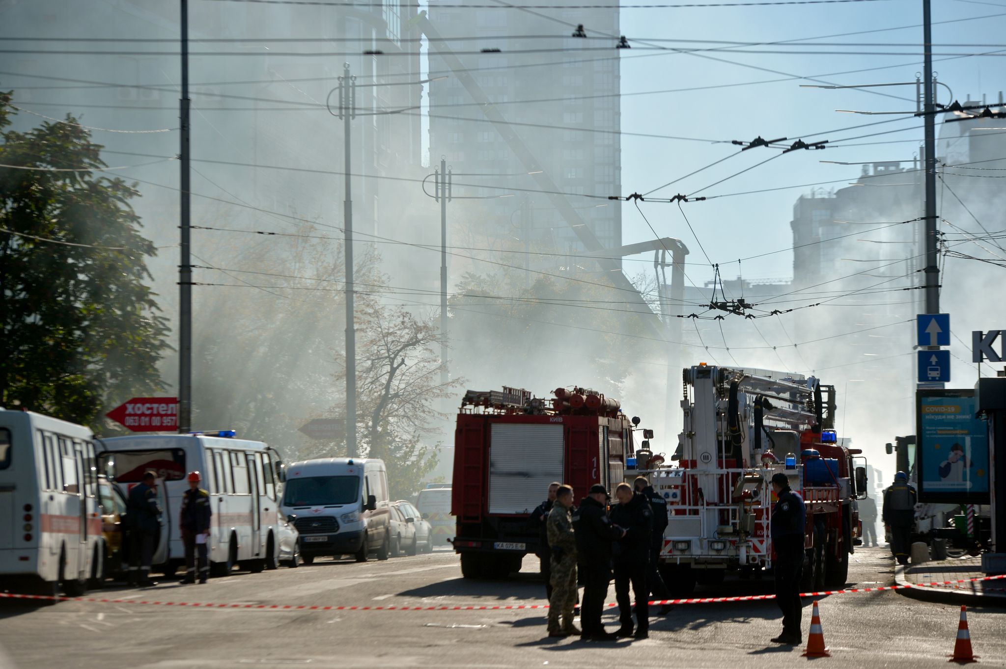 Neue russische Angriffe auf Ukraine – Explosionen in Kiew