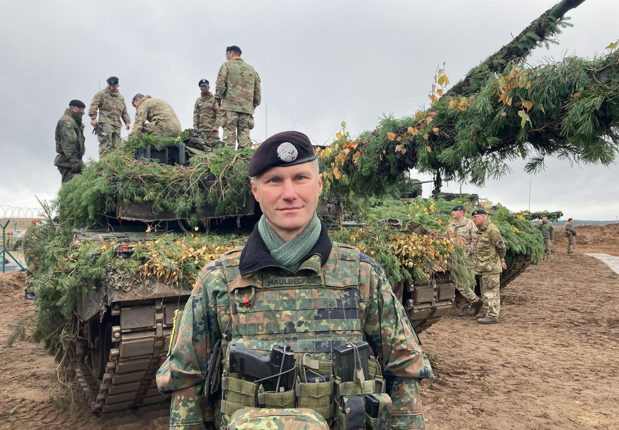 Nato-Kommandeur in Litauen verspricht Schutz des Baltikums