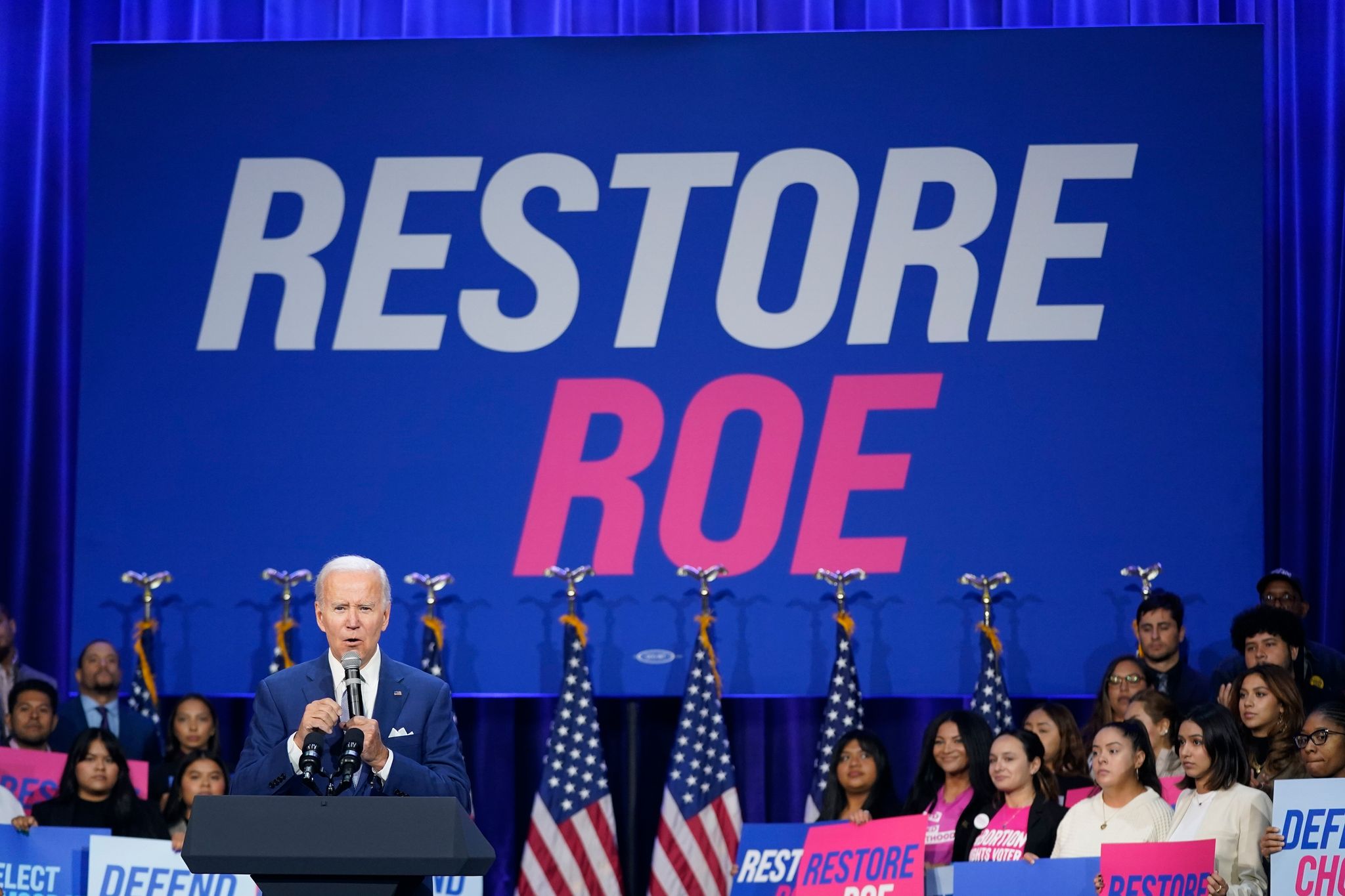 Biden will mit dem Thema Abtreibung US-Wähler mobilisieren