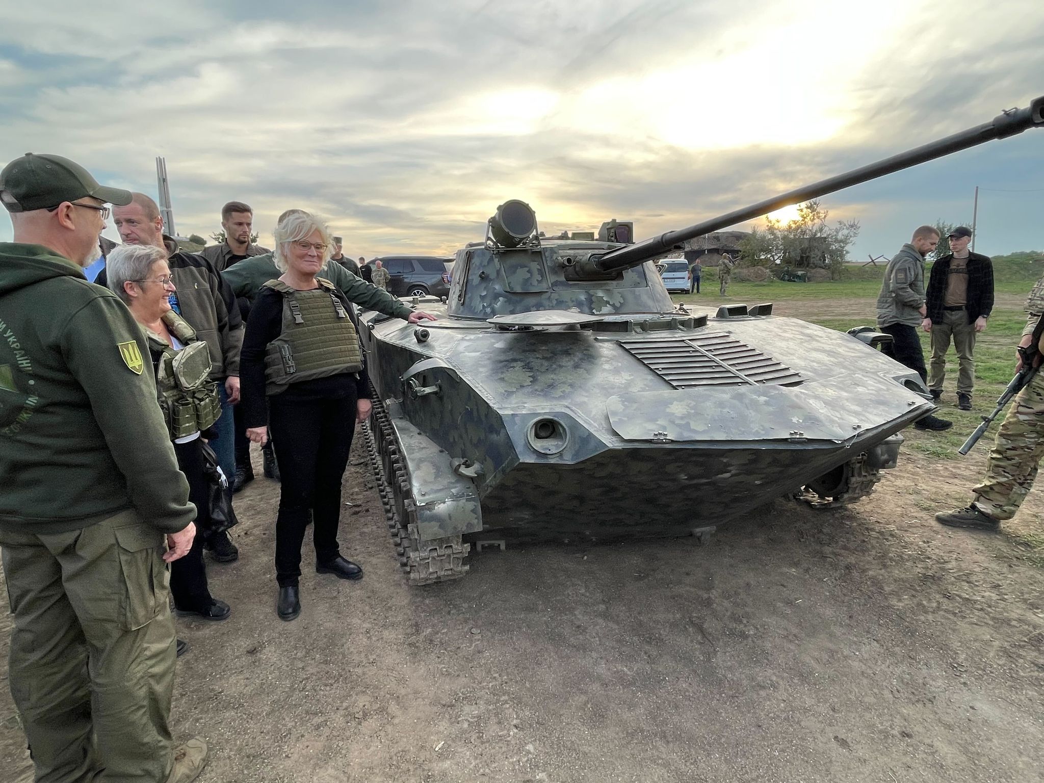 Solidaritätsreise im Zeichen des Krieges