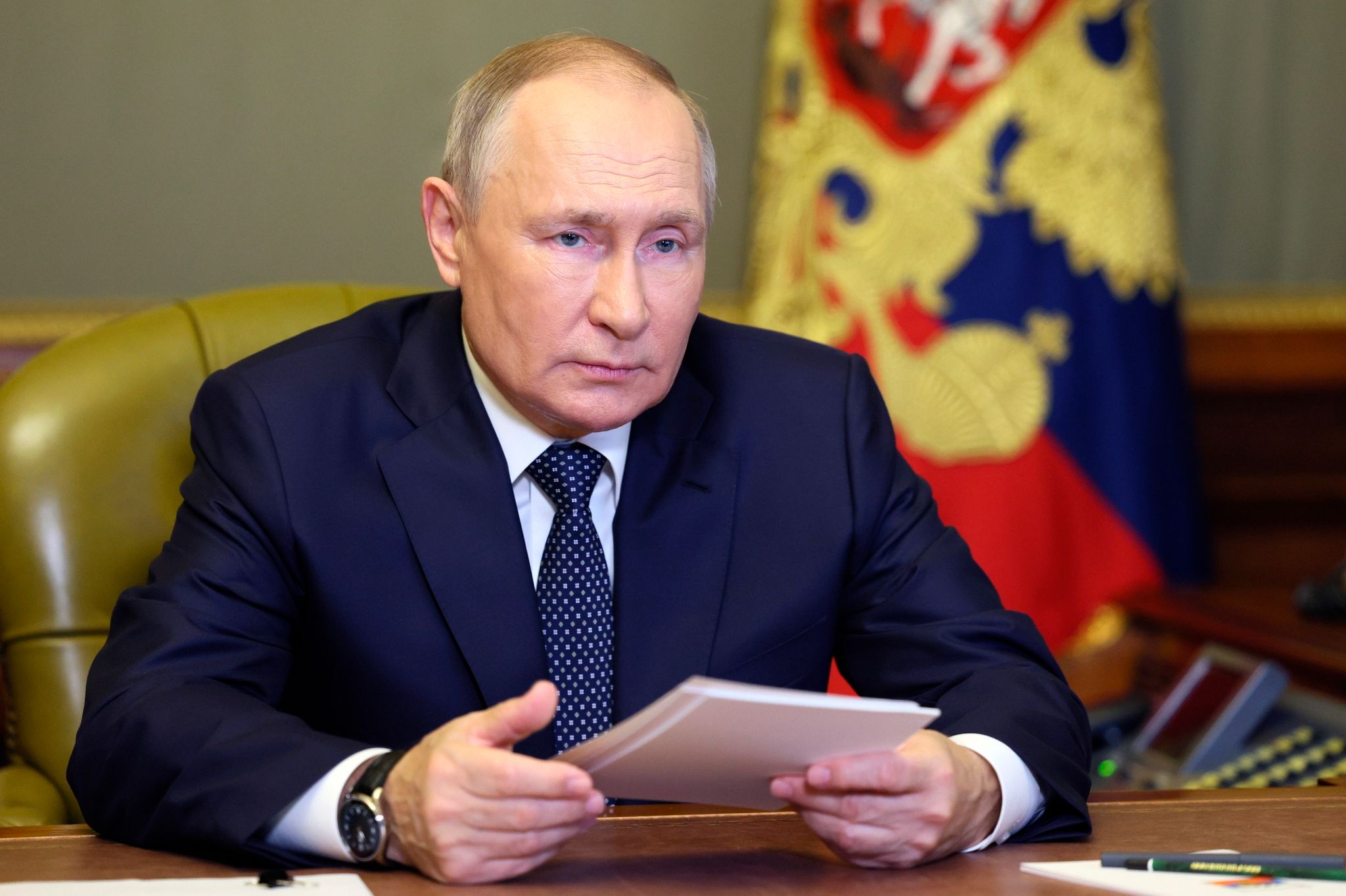 Putin verhängt Kriegszustand in annektierten Gebieten