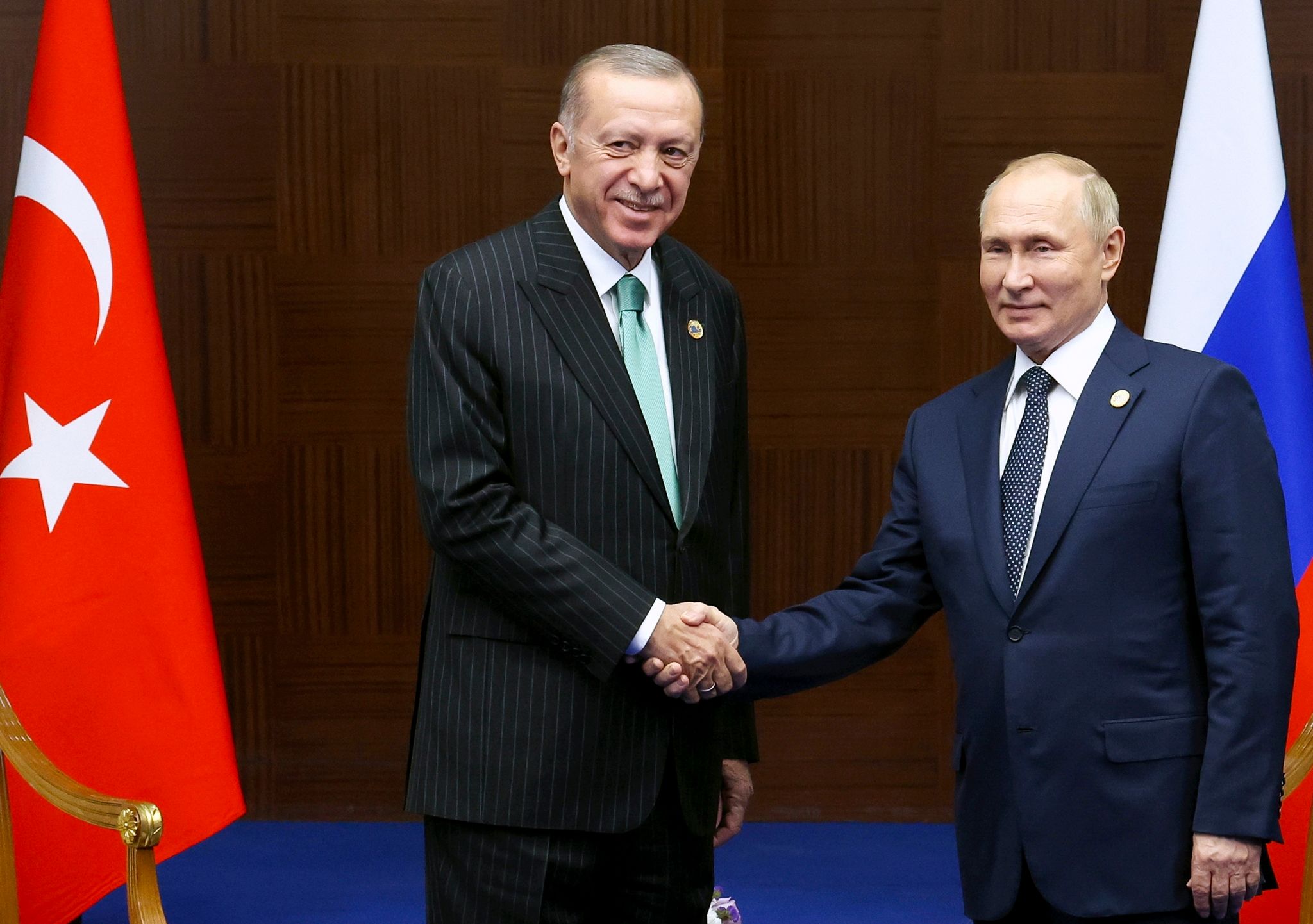 Putin schlägt Türkei neue Pipeline und Gasbörse vor