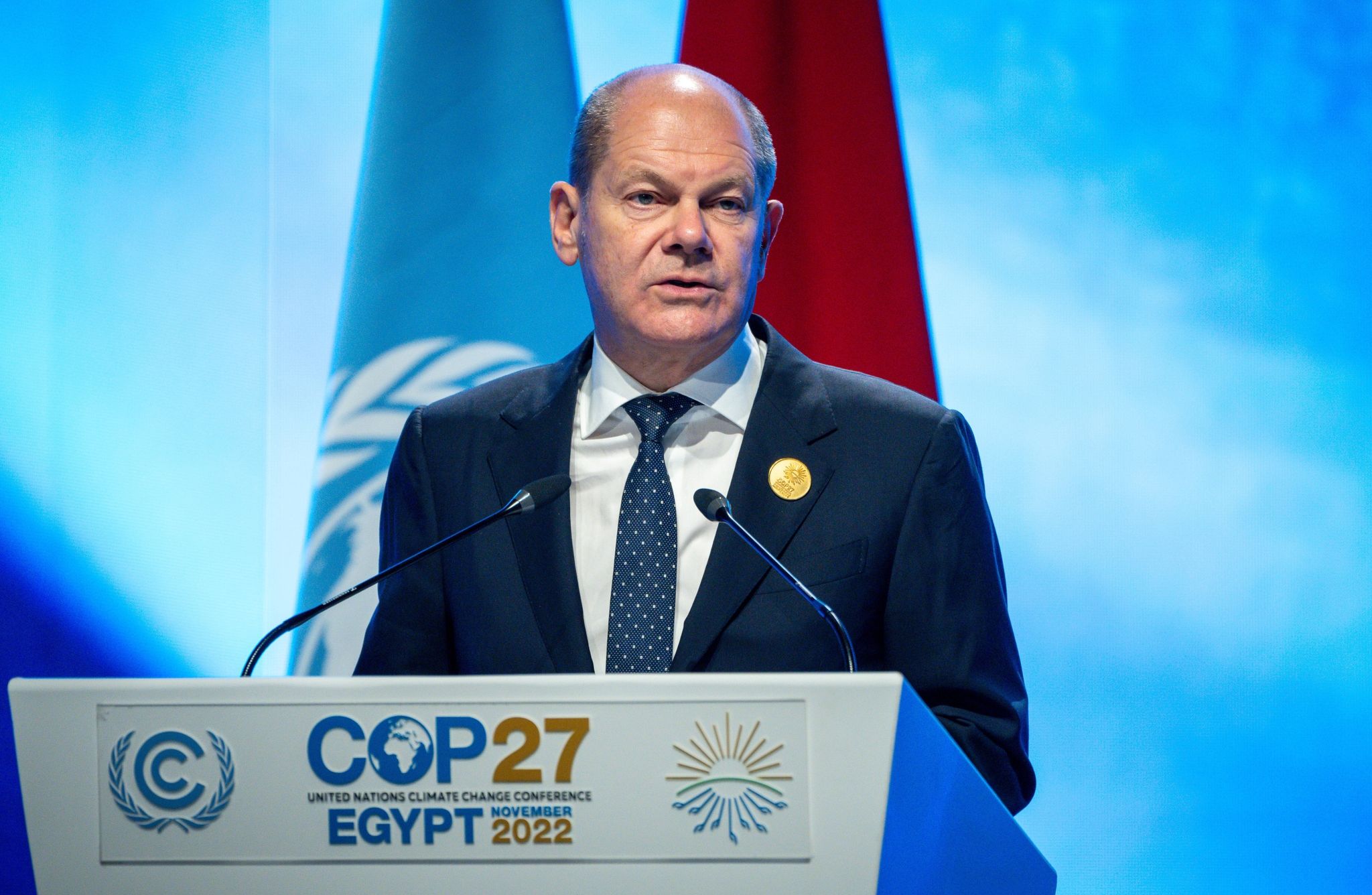 Scholz warnt vor «Renaissance der fossilen Energien»