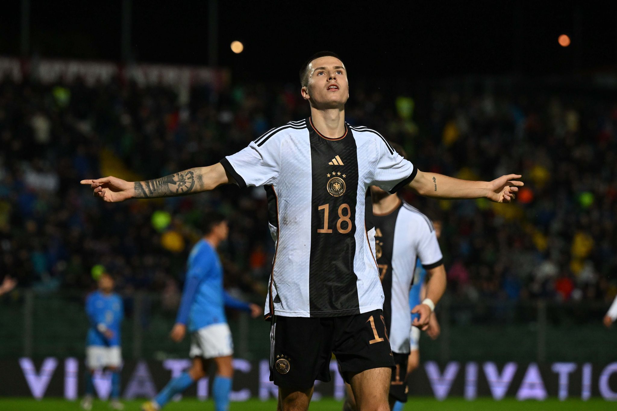 Deutsche U21 gewinnt zum Jahresabschluss in Italien mit 4:2