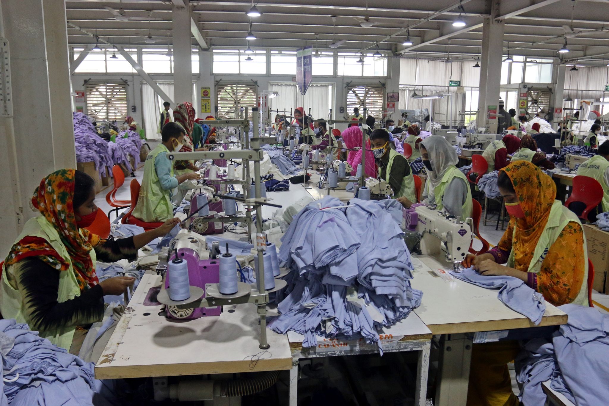 Große Lagerbestände bei Bangladeschs Textilherstellern