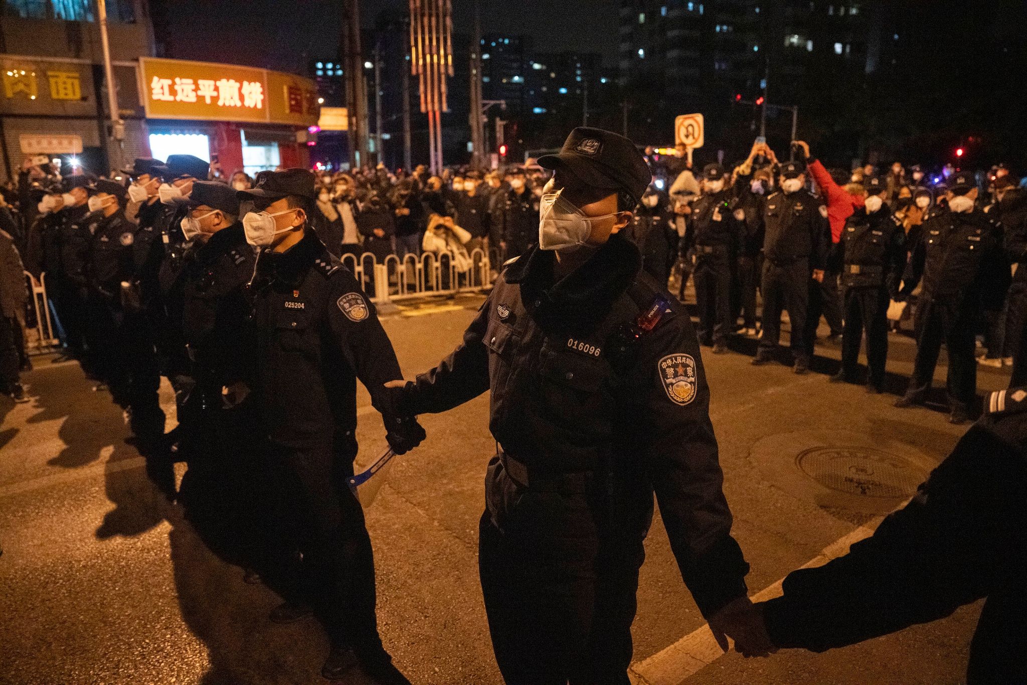 China: Massive Polizeipräsenz soll neue Proteste verhindern