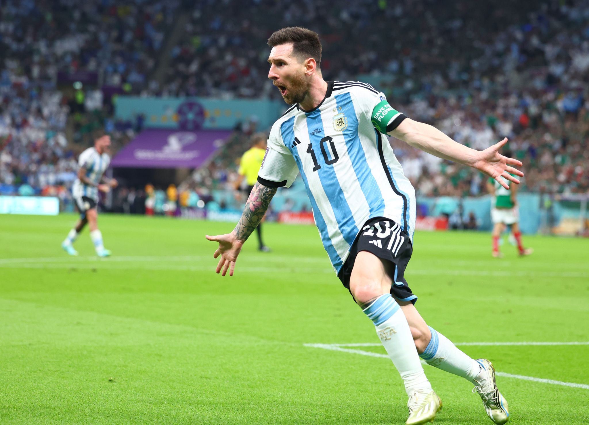 Messi rettet Argentinien: Sieg gegen Mexiko
