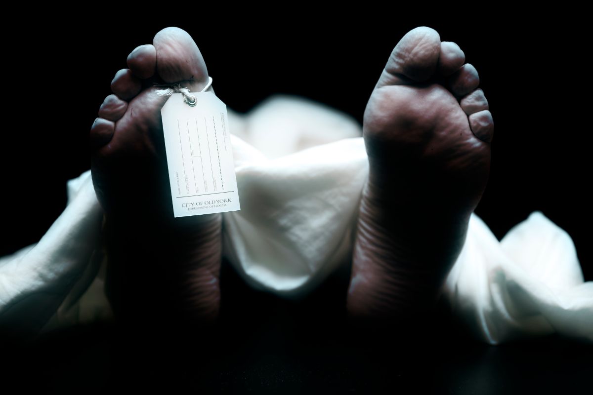 Leiche hinter Ziegelmauer gefunden