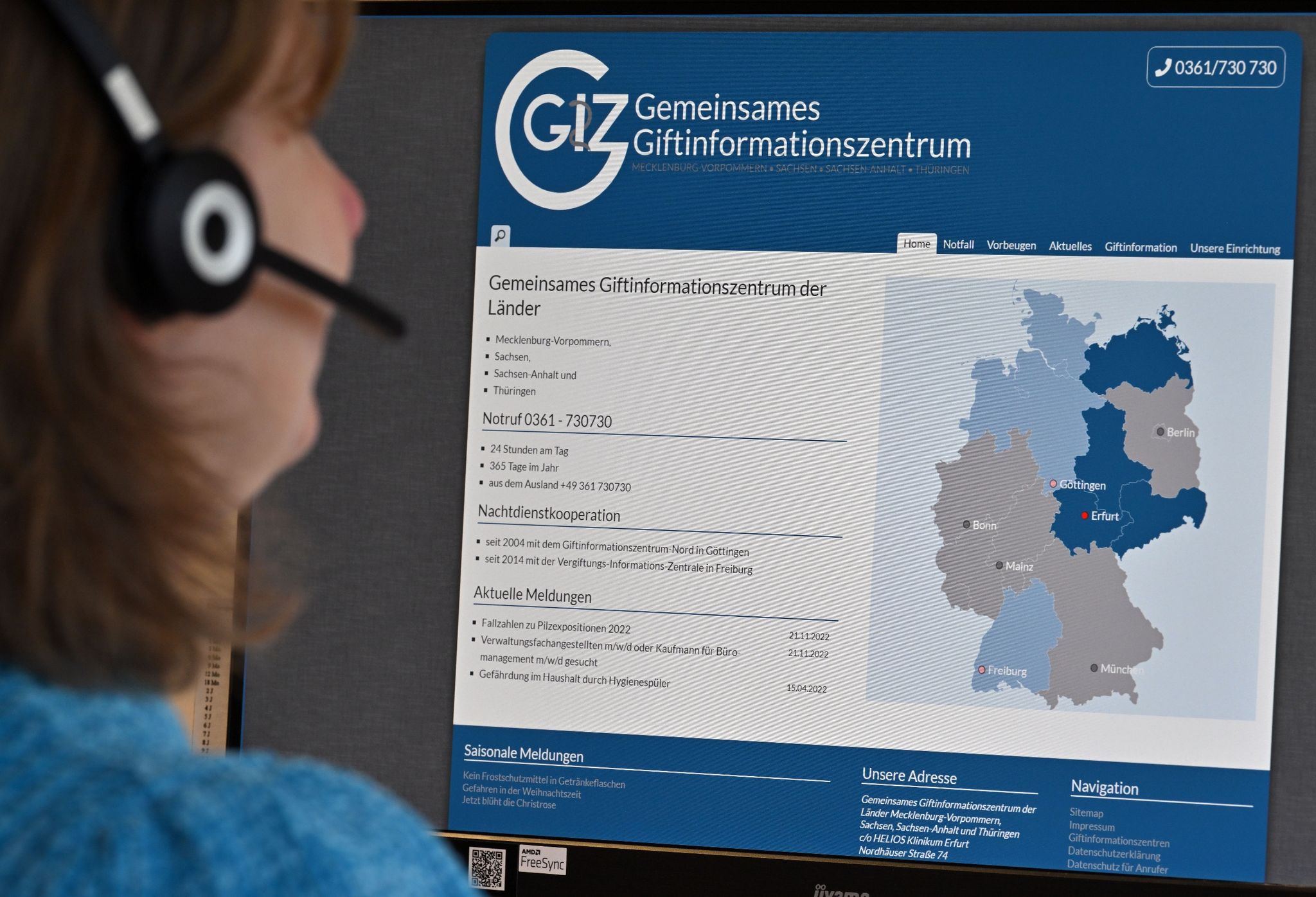 Giftnotruf erwartet mehr Vergiftungsfälle in Heizperiode