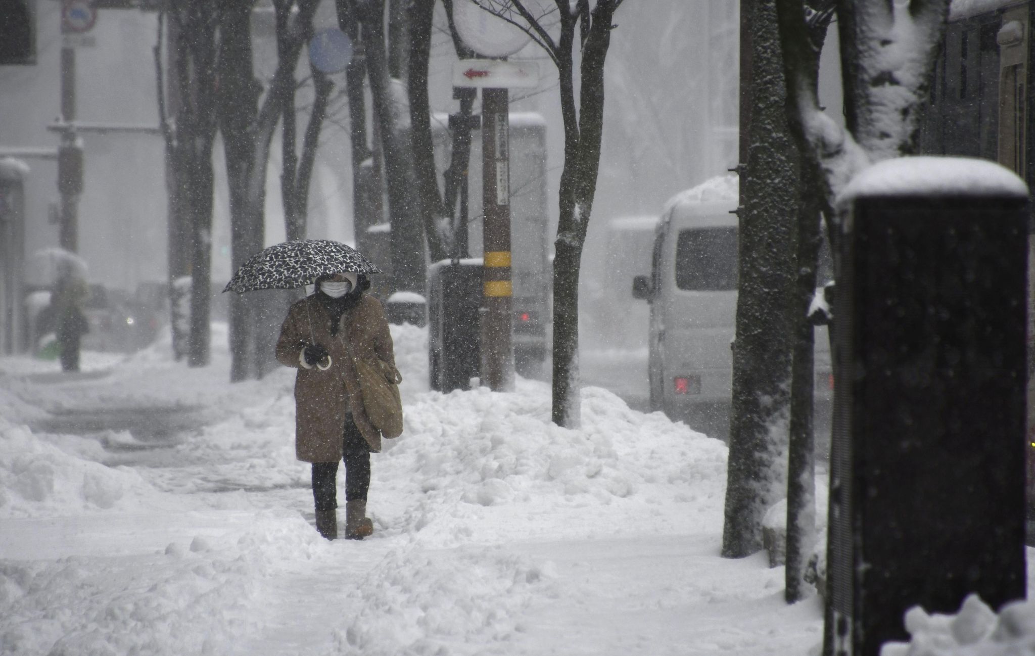Tote bei schweren Schneefällen in Japan