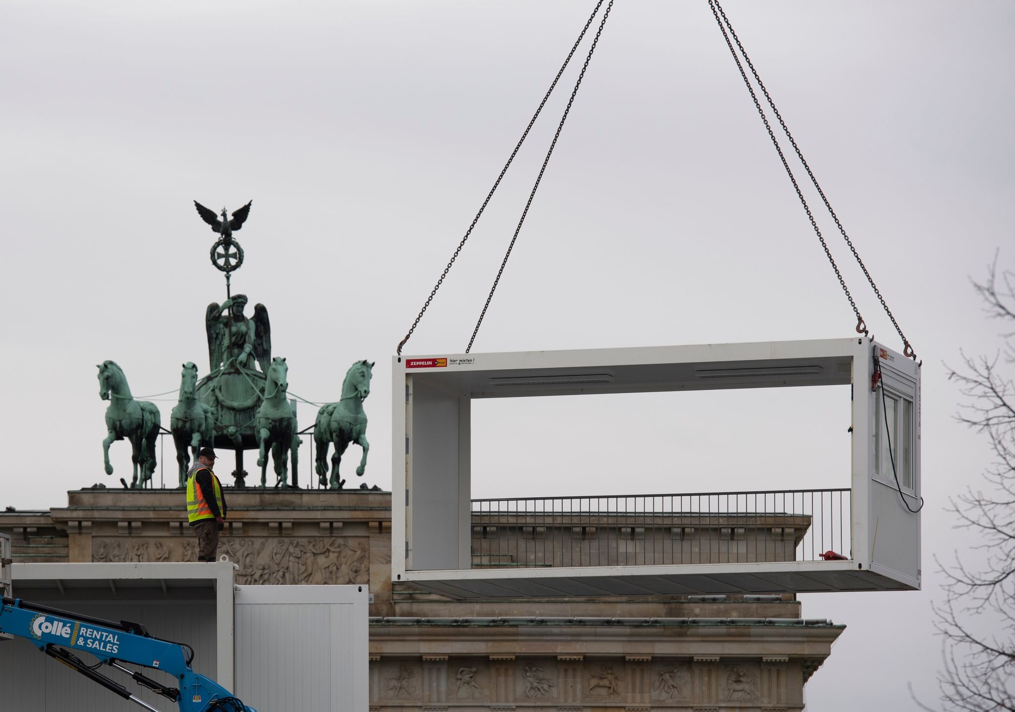 Silvesterfeier wieder mit Publikum am Brandenburger Tor