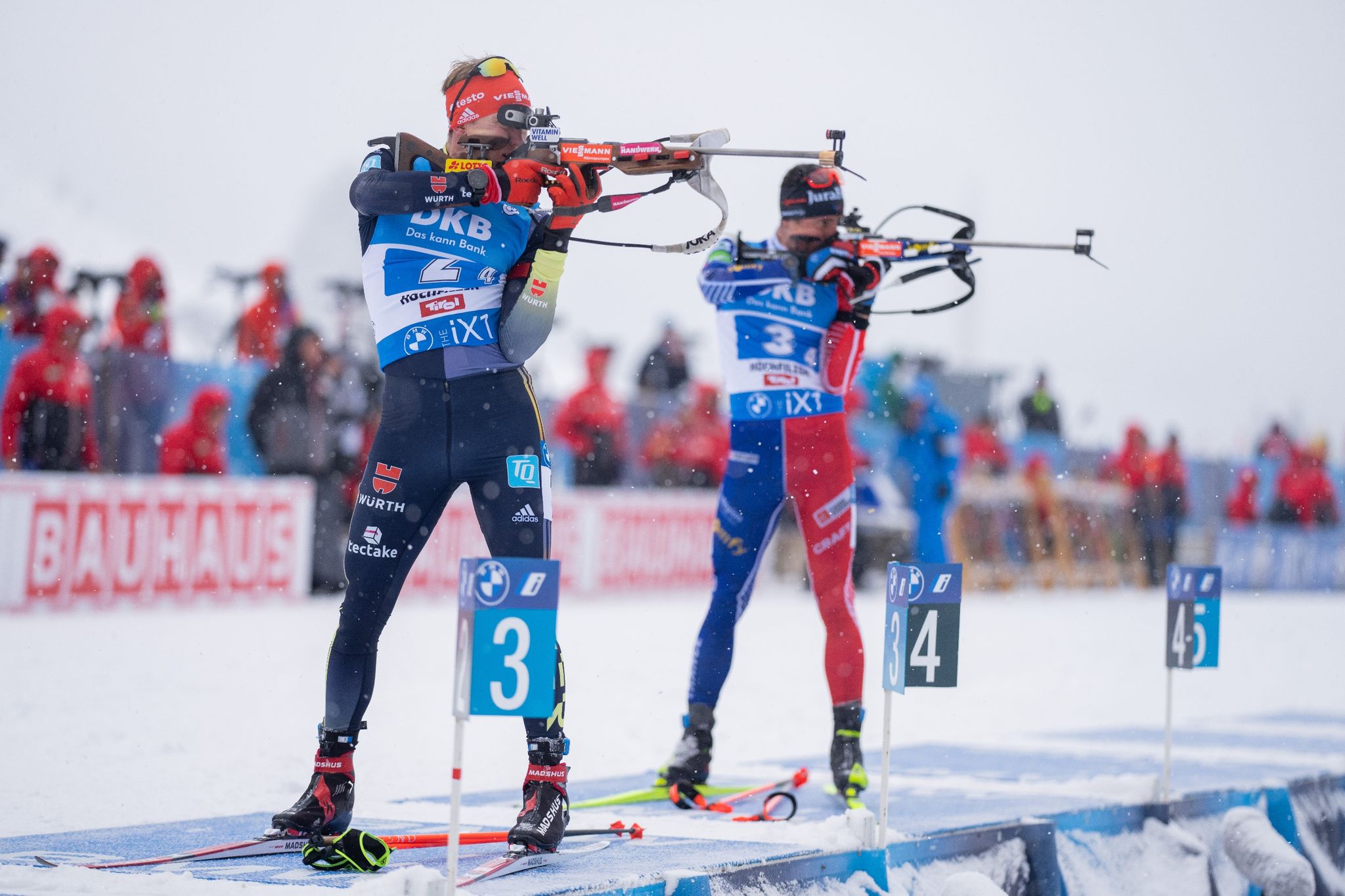 Biathleten haken verpatztes Rennen in Tirol ab