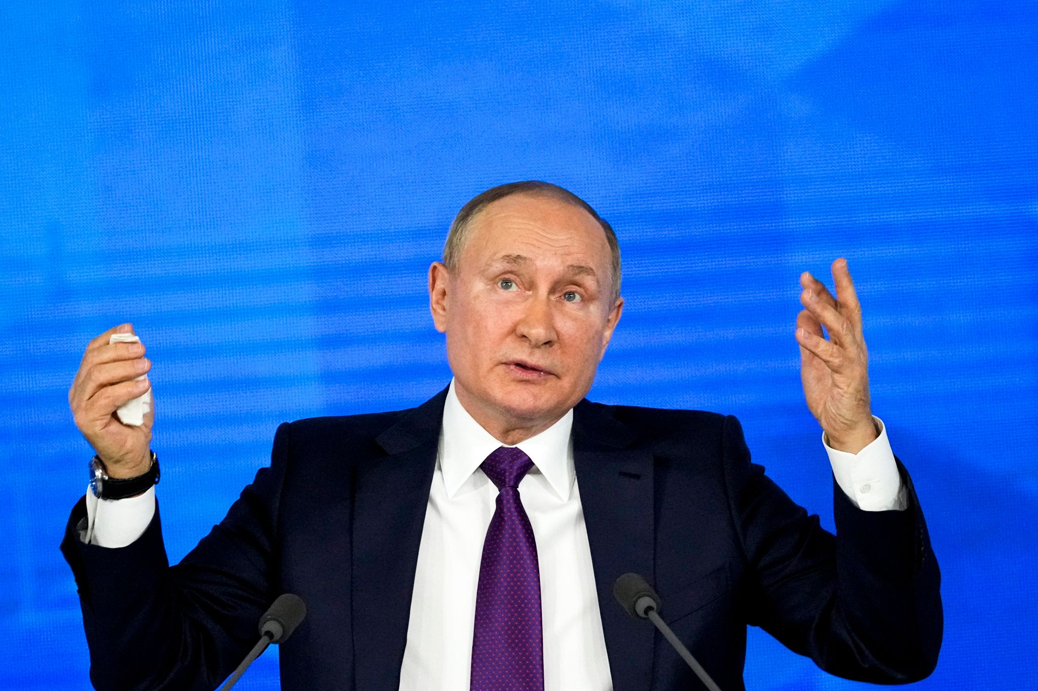Kreml sagt große Putin-Pressekonferenz ab