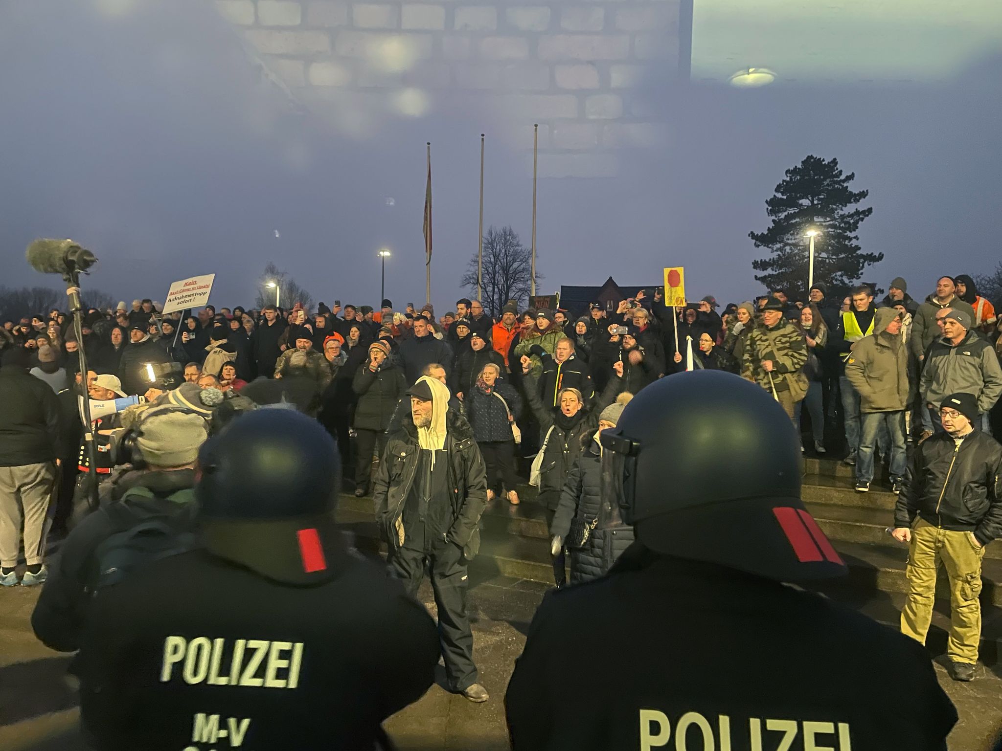 Nach Protest gegen Flüchtlingsunterkunft: Appell von Landrat