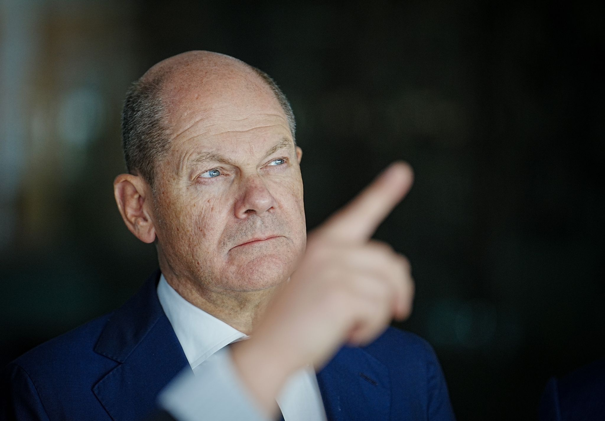 Scholz und Pistorius gegen Debatte um Kampfflugzeuge