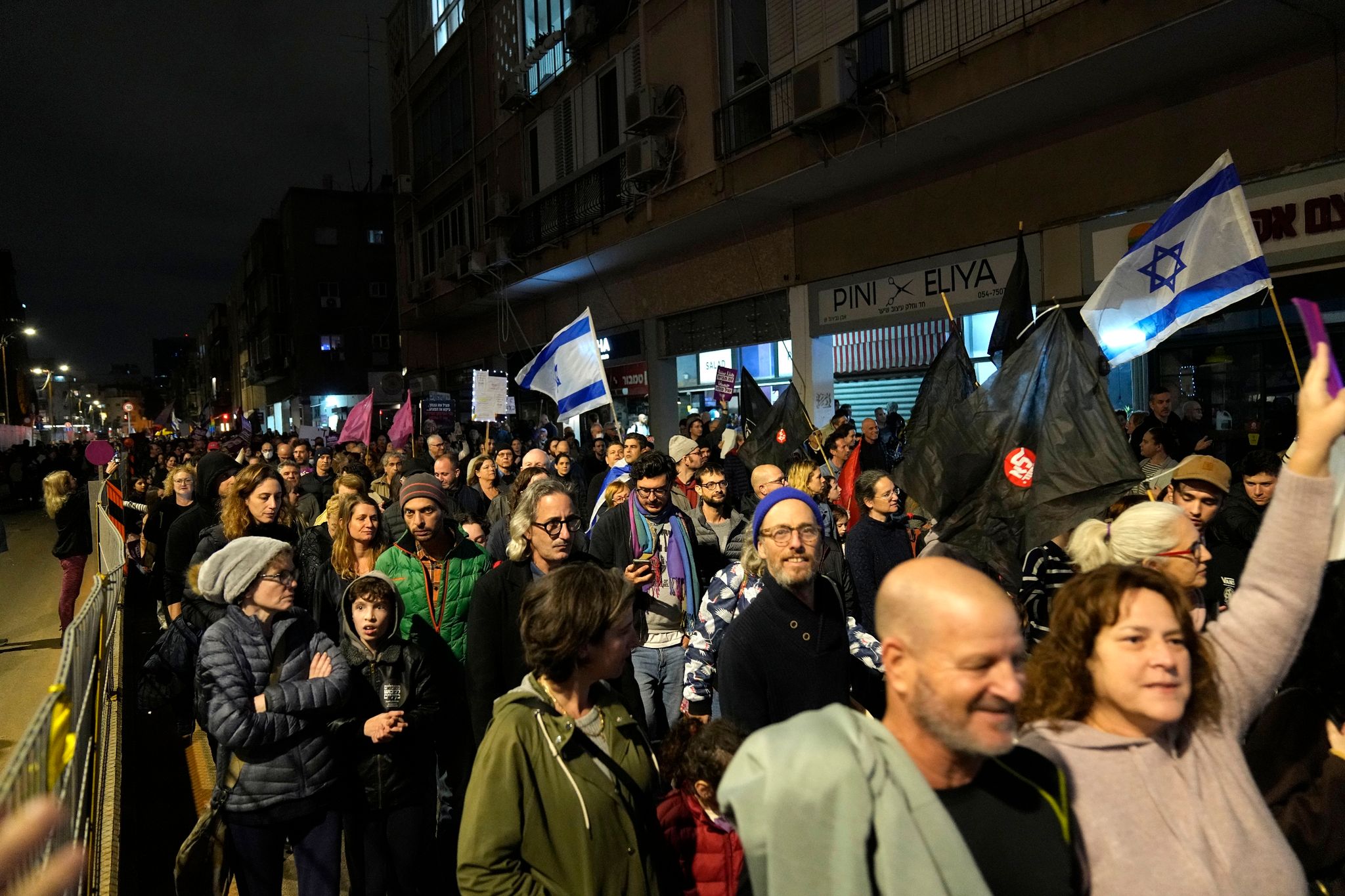 Protest gegen neue israelische Regierung in Tel Aviv